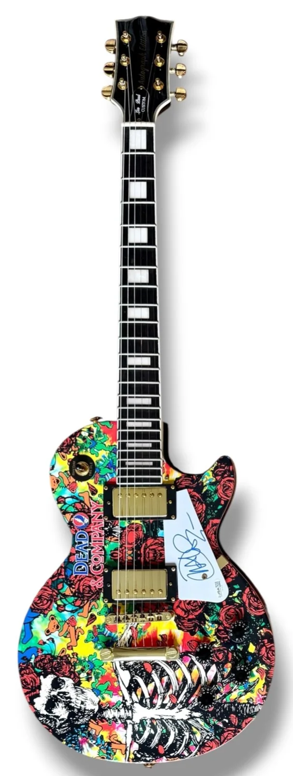 John Mayer Signed Guitar Custom Graphics JSA COA Dead & Company Grateful Dead, image 3