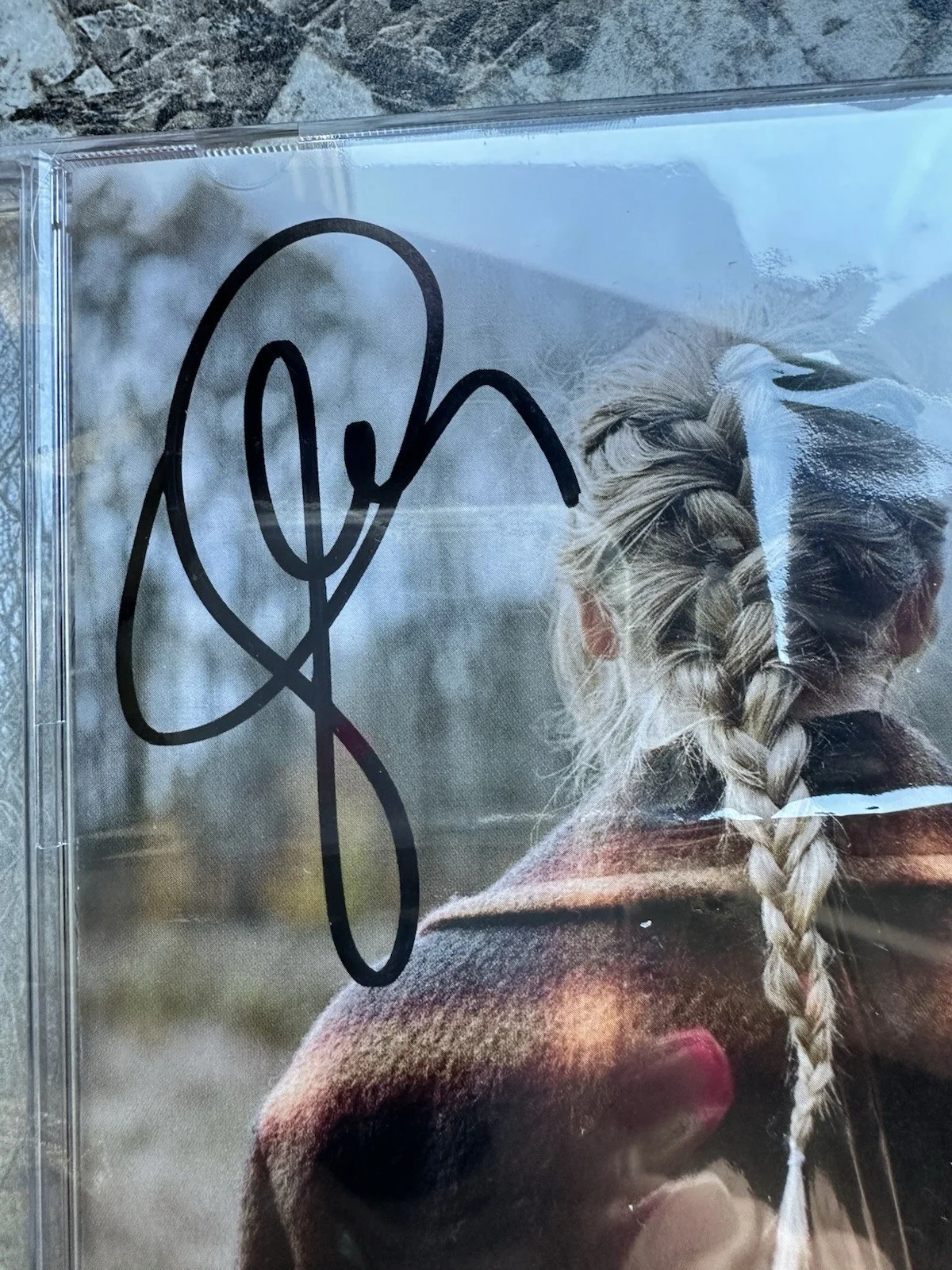 Taylor Swift Signed Evermore CD, image 2