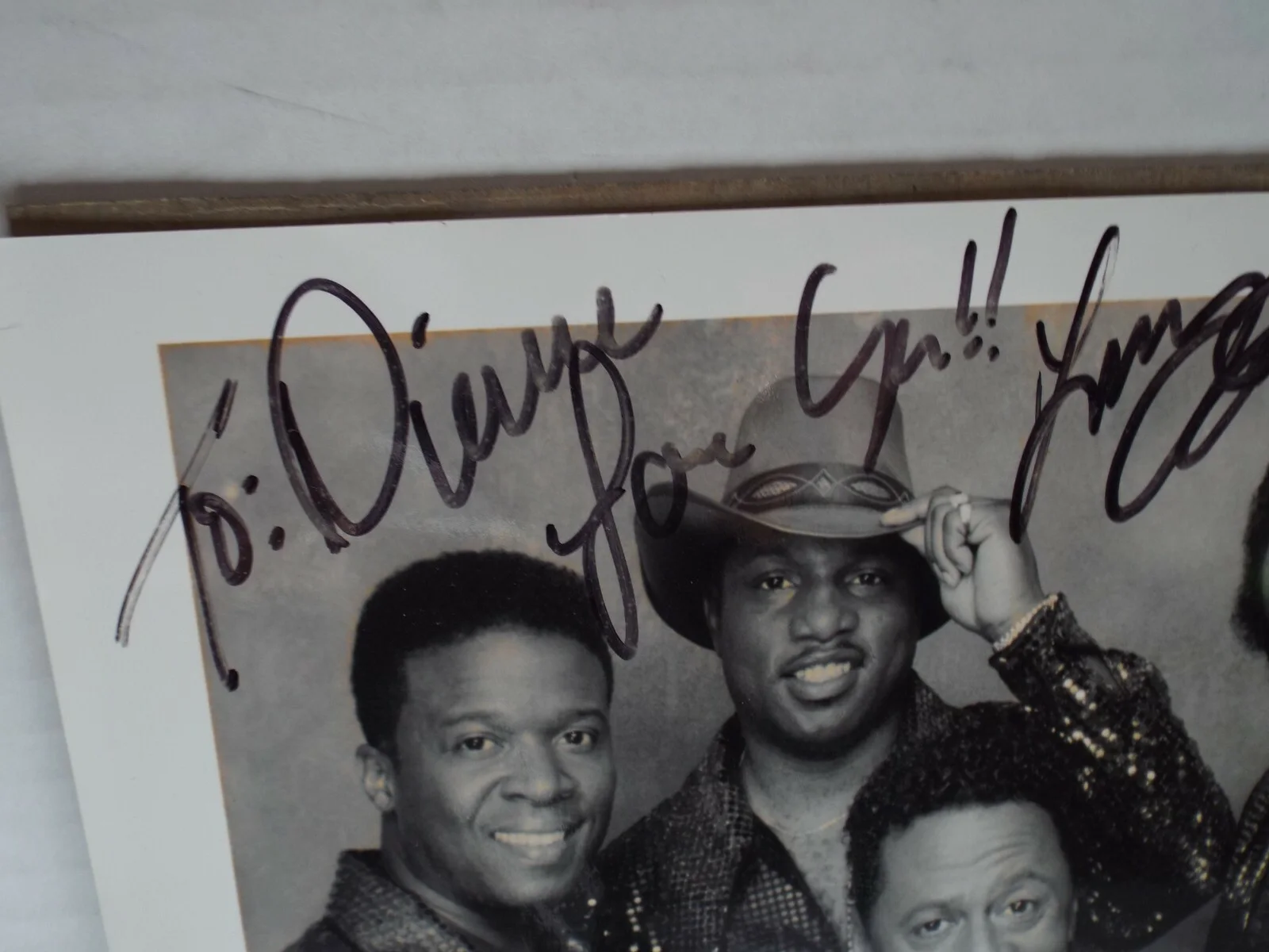 8x10 Photo The Coasters Billy Richards Signed Autographed Photograph Black White, image 3