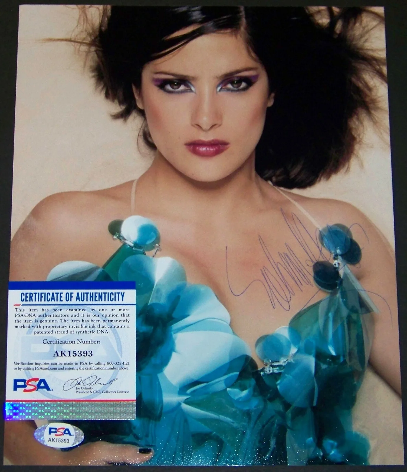 Salma Hayek — SALE! ABSOLUTELY GORGEOUS! Salma Hayek Signed Autographed 8x10 Photo PSA COA*