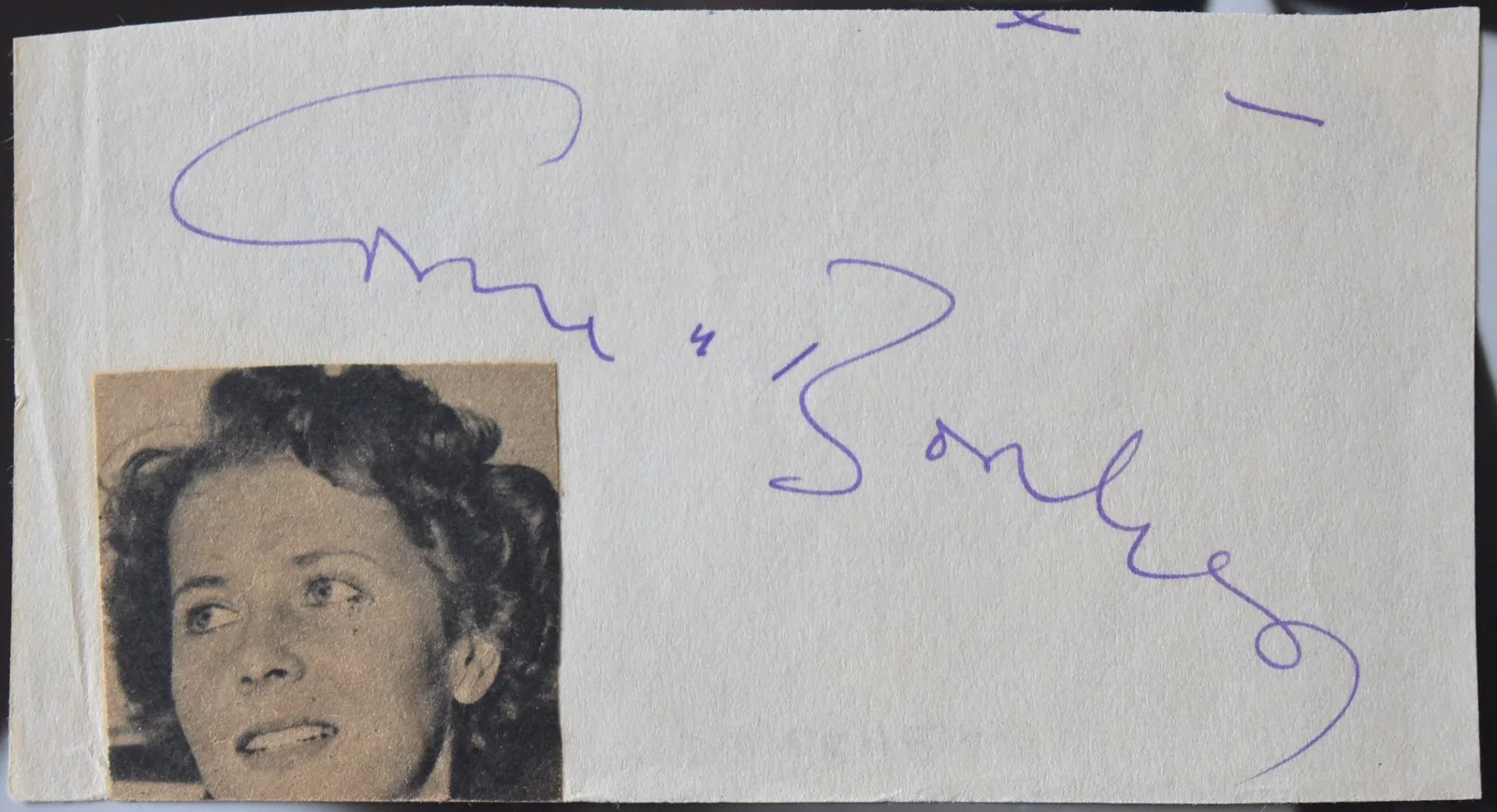 Cornell Hand Signed Card, image 2