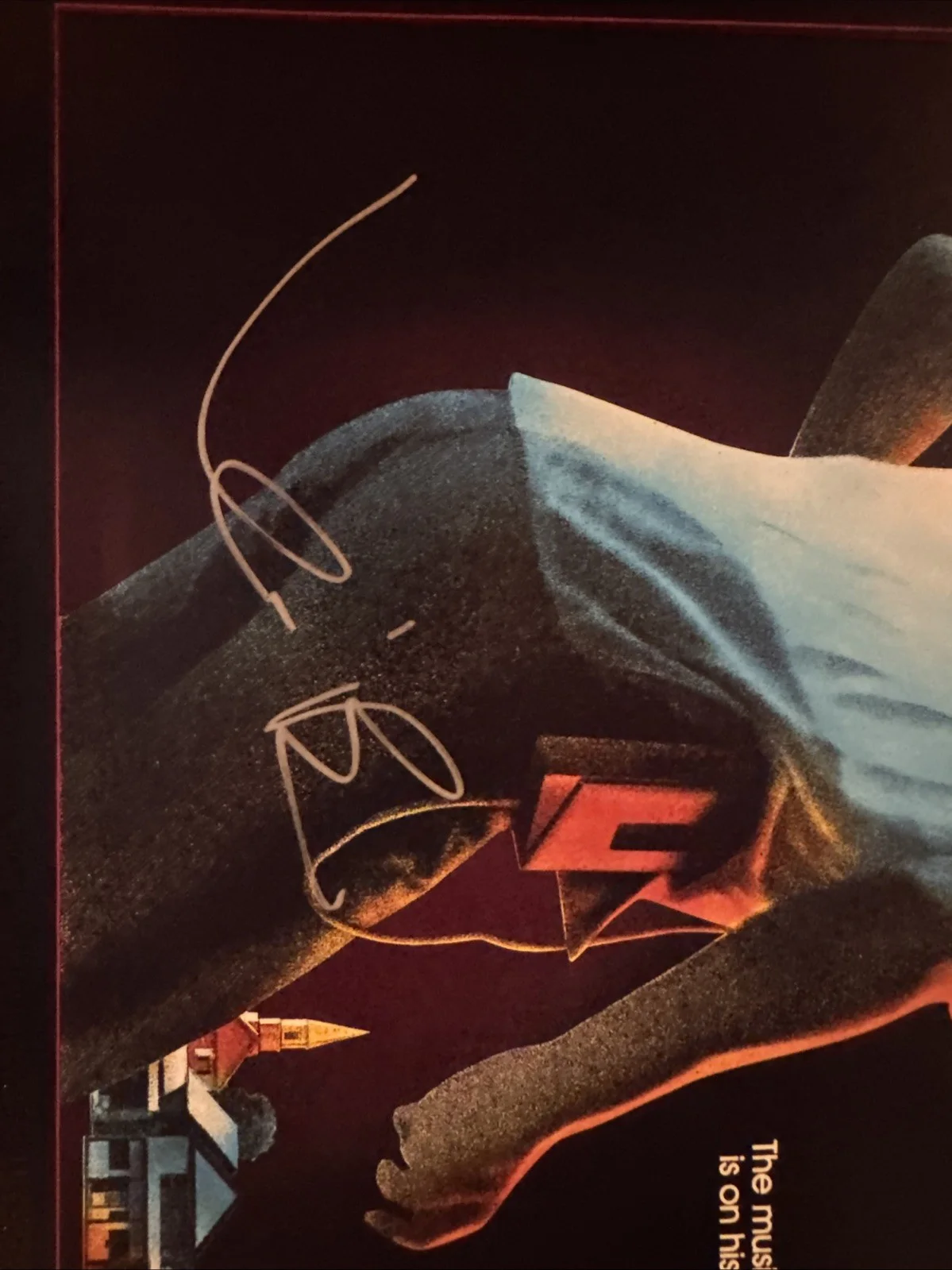Kevin Bacon Signed 16x24 Footloose Poster - Celebrity Authentics COA, изображение 2