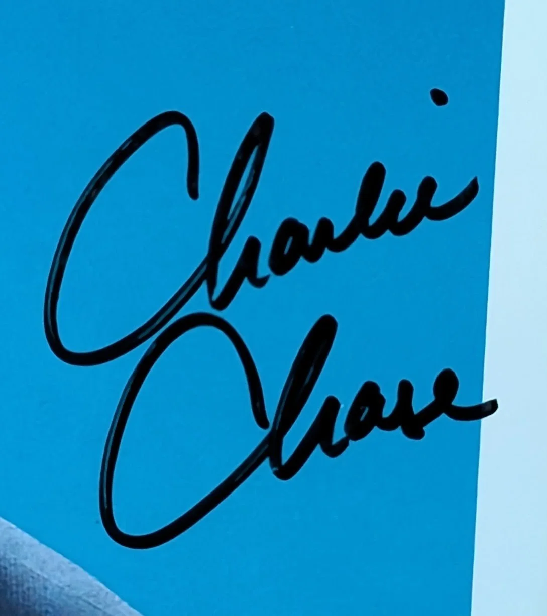 Lorraine Crook + Charlie Chase Signed Autographed Publicity Photo Country TV, изображение 3