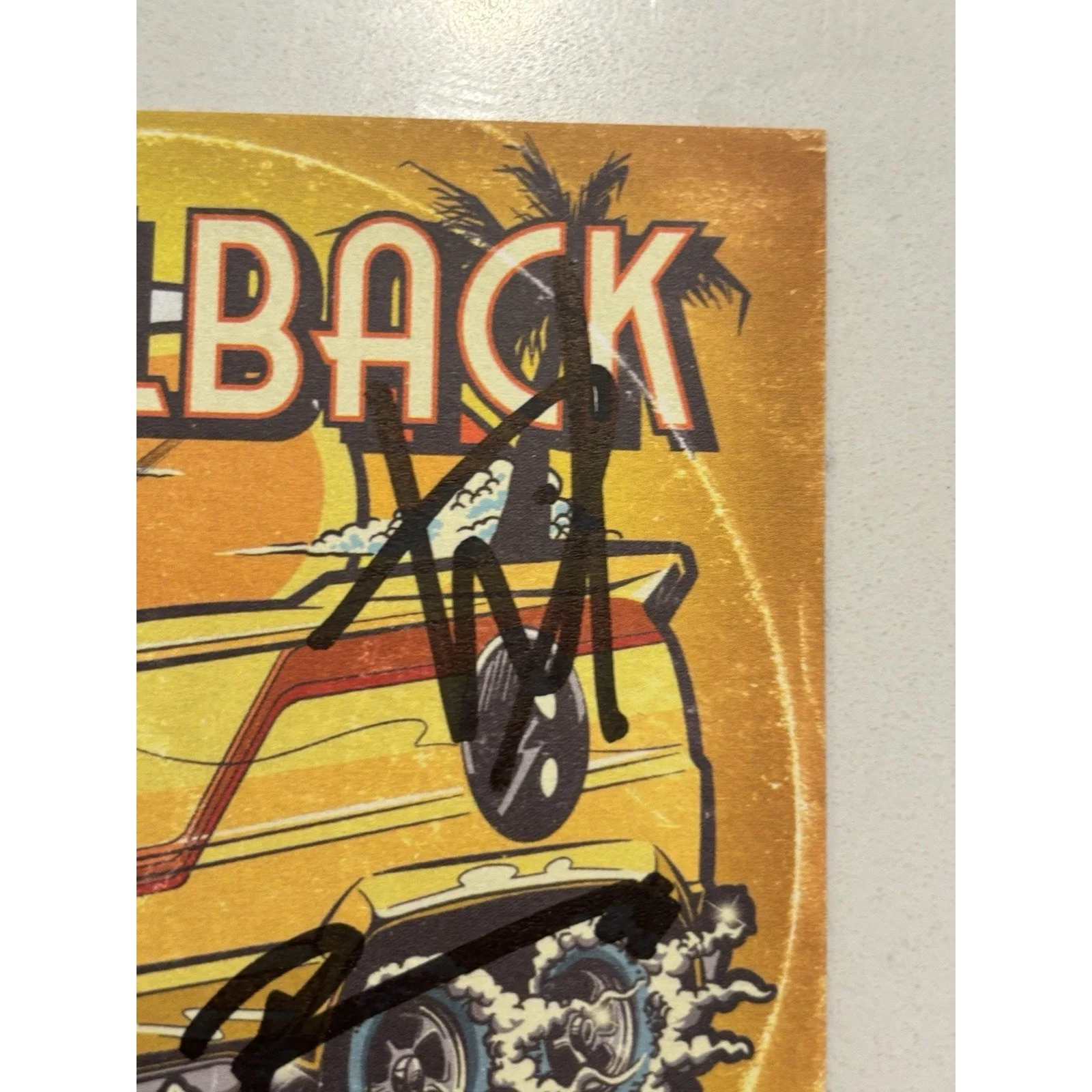 NICKELBACK Get Rollin CD Signed Card FULL BAND Insert Autograph ACOA #19, image 4