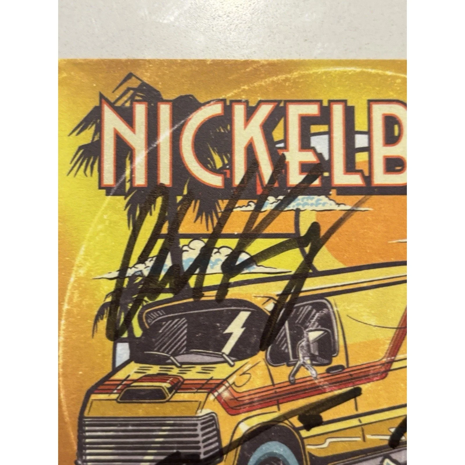 NICKELBACK Get Rollin CD Signed Card FULL BAND Insert Autograph ACOA #19, image 5