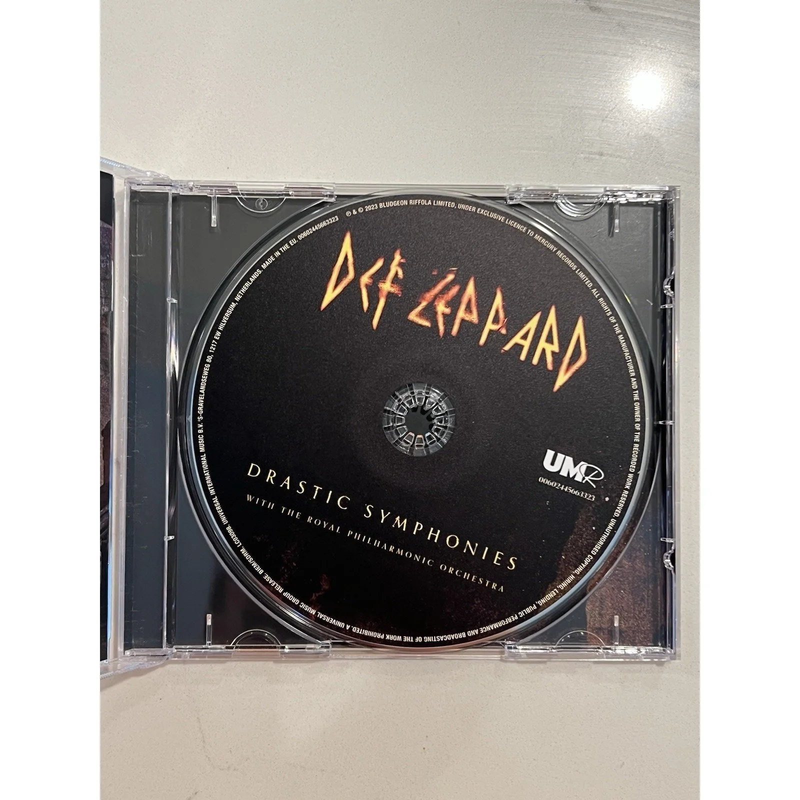 Def Leppard SIGNED Drastic Symphonies CD Autographed ACOA Authenticated #6, image 4