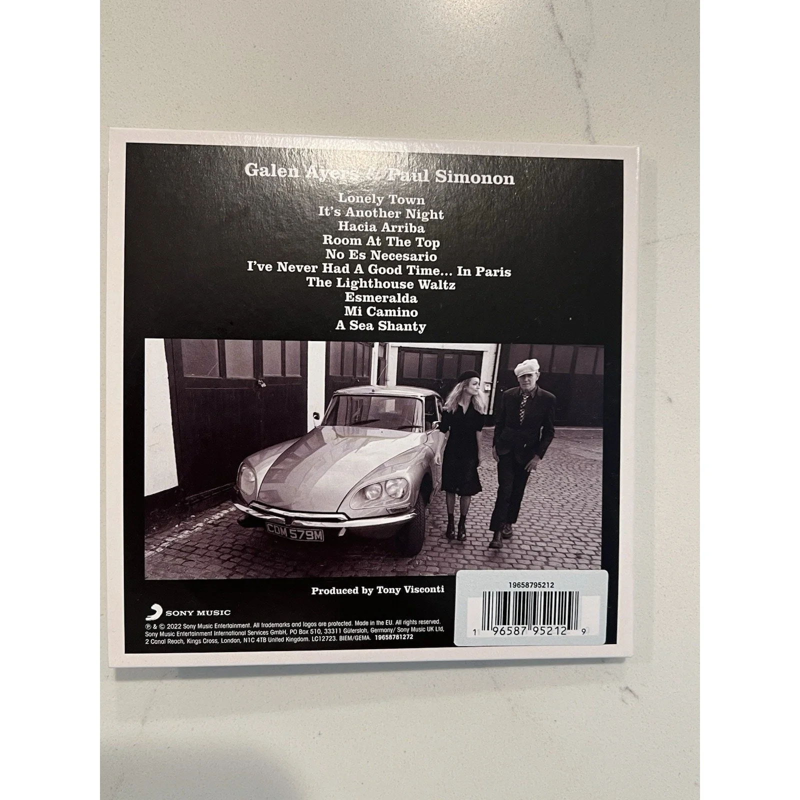 Galen Ayers Paul Simonon Dual Signed Autographed CD Insert w/New CD COA ACOA #1, image 4