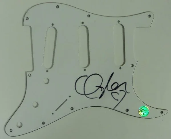 TAYLOR SWIFT signed ELECTRIC GUITAR PICK GUARD legendary ink coa/hologram, изображение 4