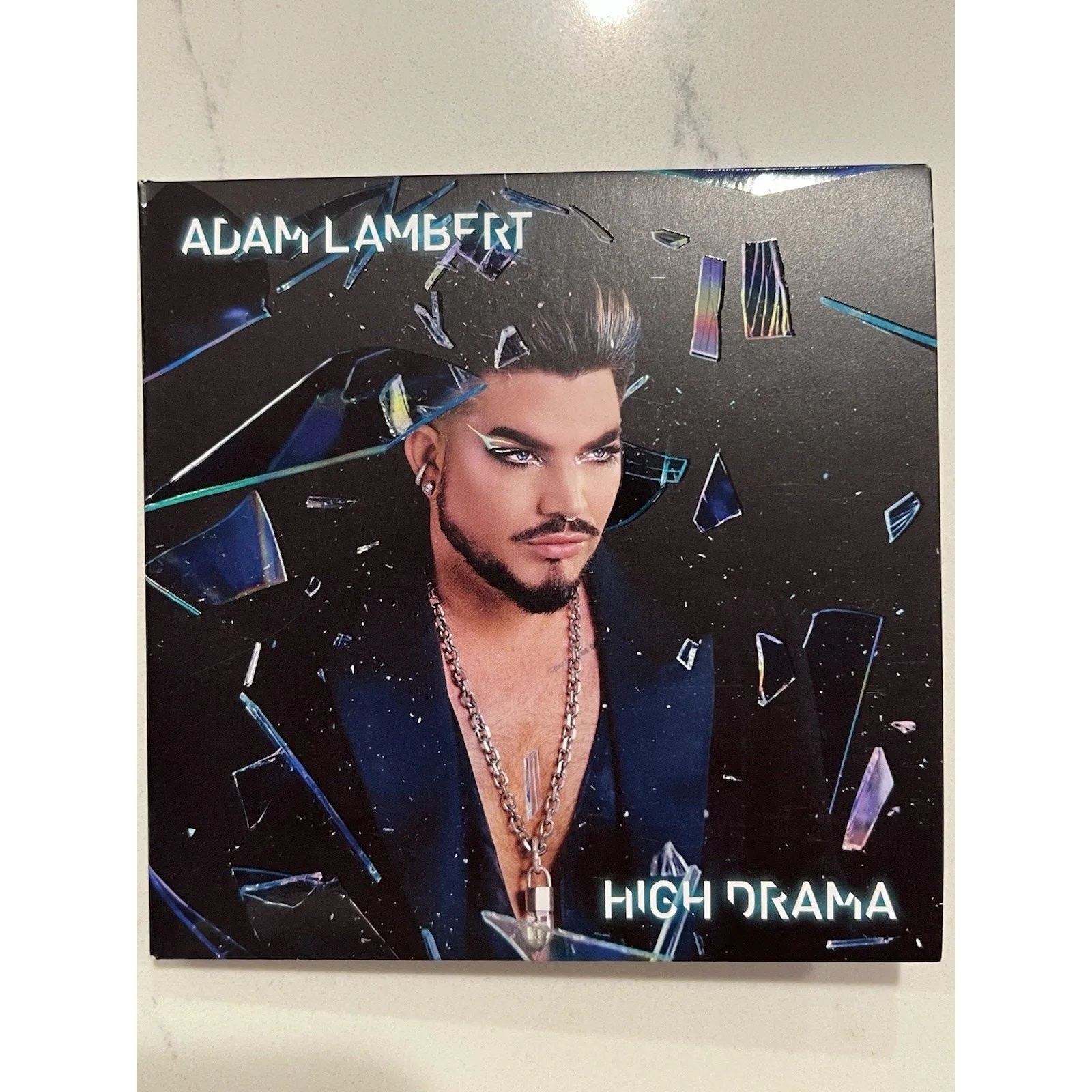 Adam Lambert - COA High Drama Cd with Signed / Autographed Art card ACOA #2, изображение 2