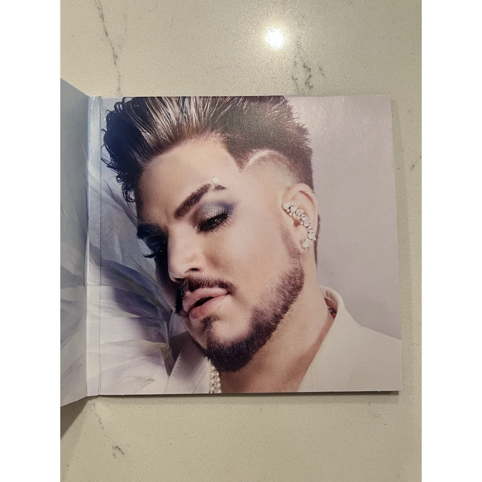 Adam Lambert - COA High Drama Cd with Signed / Autographed Art card ACOA #2, изображение 3