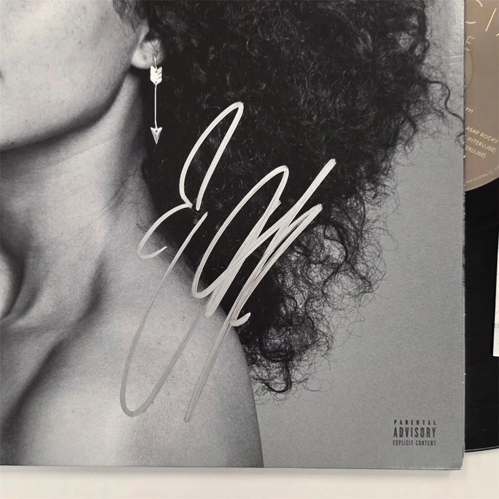 Alicia Keys signed 'Here' 2016 vinyl record album cover LP autograph ~ JSA, image 2