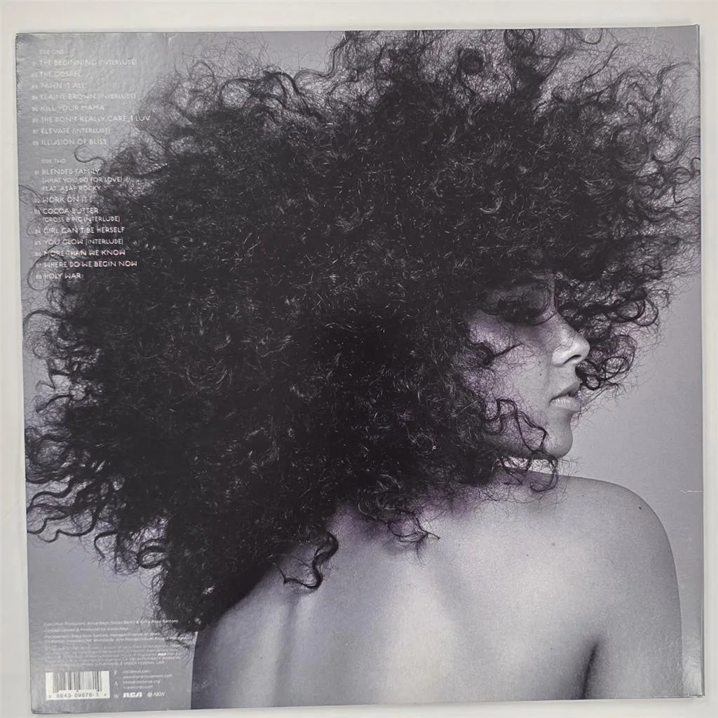 Alicia Keys signed 'Here' 2016 vinyl record album cover LP autograph ~ JSA, image 5