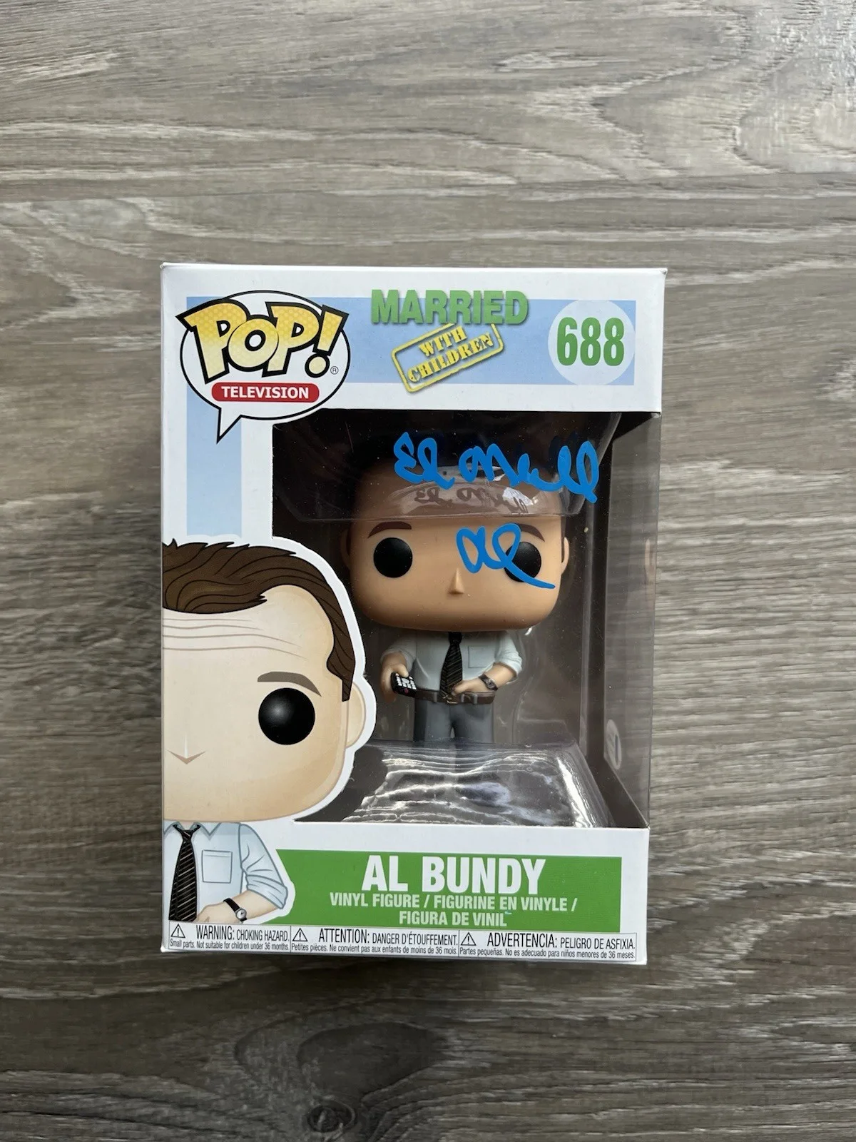 Ed O'Neill — Ed O’Neill Signed Al Bundy Funko Pop Beckett COA Married With Children #688, изображение 2