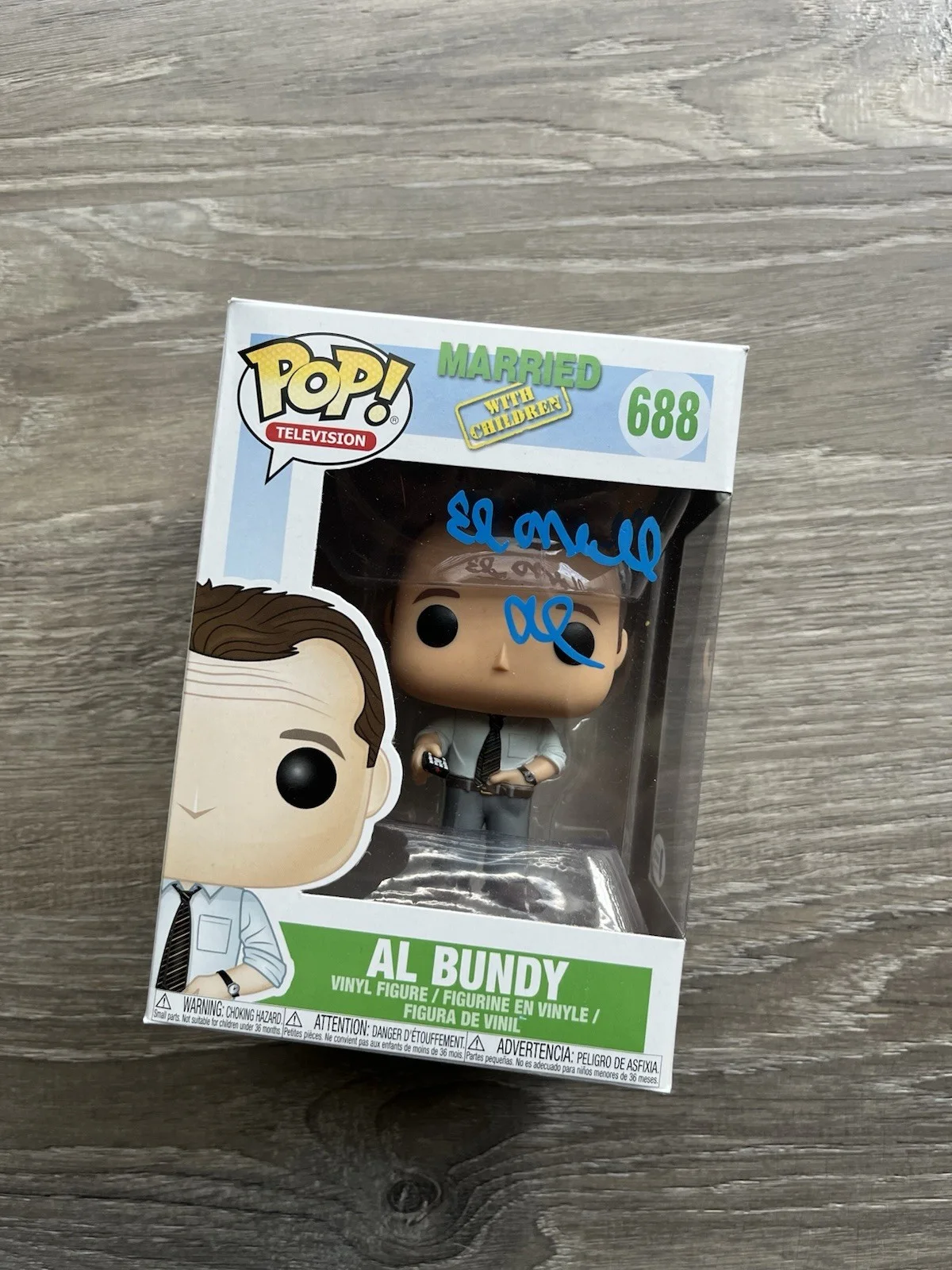 Ed O'Neill — Ed O’Neill Signed Al Bundy Funko Pop Beckett COA Married With Children #688, изображение 5