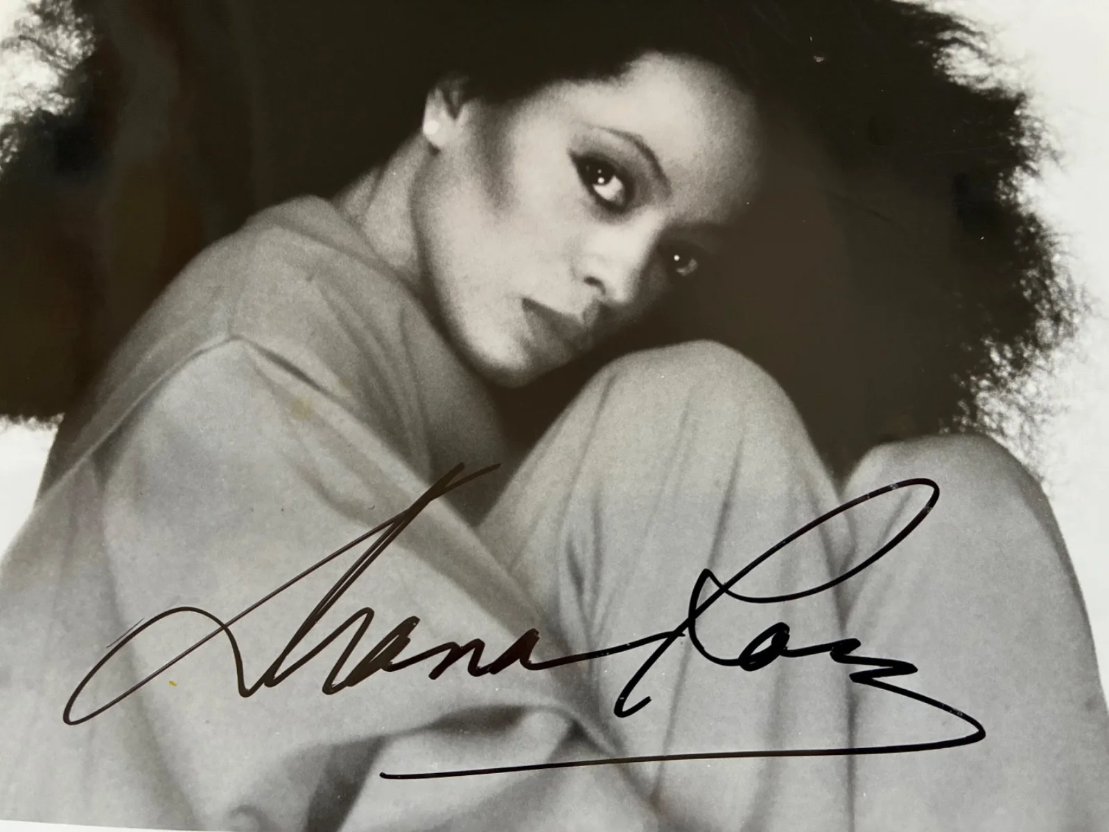 Diana Ross — DIANA ROSS Signed 8x10 PSA/DNA QuickOpinion Authentic RCA Publicity Photo, изображение 2
