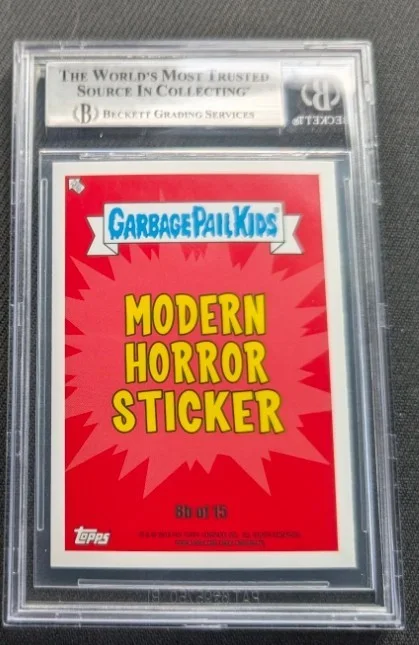 GUILLERMO DEL TORO signed CARD Pan's Labyrinth Pale Man Garbage Pail Kids, изображение 2