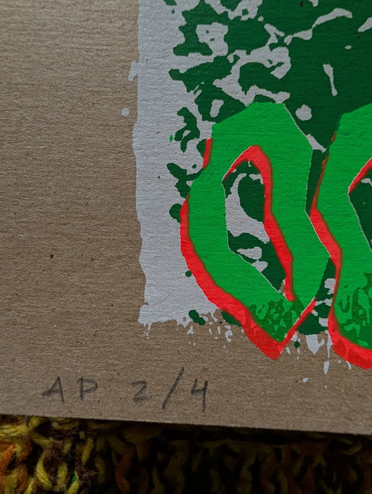 Signed HAZE XXL 22X14 1/2 Tour Poster Artist Proof 2/4 Mr Phylzzz,hammerhead.., изображение 3