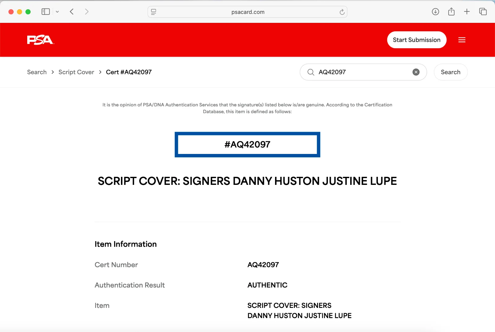 Danny Huston, Justine Lupe — Danny Huston Justine Lupe signed Succession pilot script full 73 pages PSA, image 3