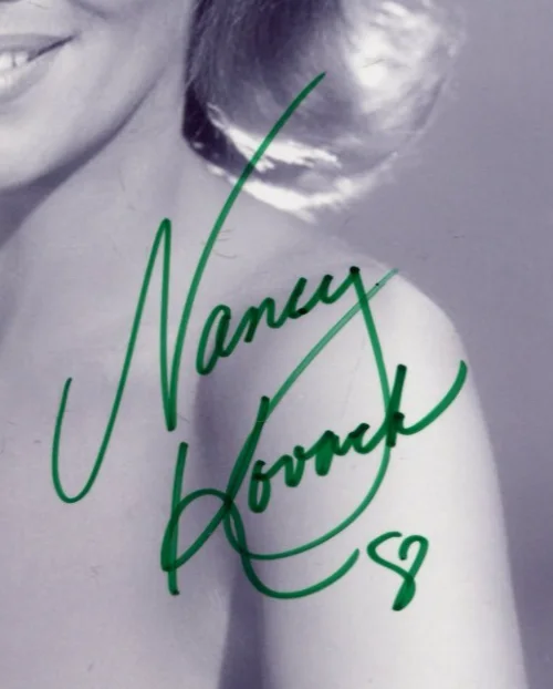 Sexy Beautiful NANCY KOVACK Autographed Portrait Photo AUTHENTIC HAND SIGNED, image 2