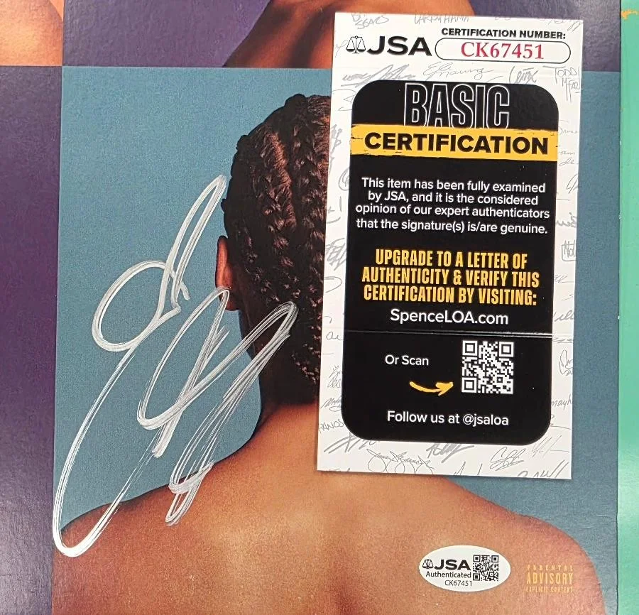 Alicia Keys signed 'Alicia' 2020 vinyl record album cover LP autograph ~ JSA, изображение 4
