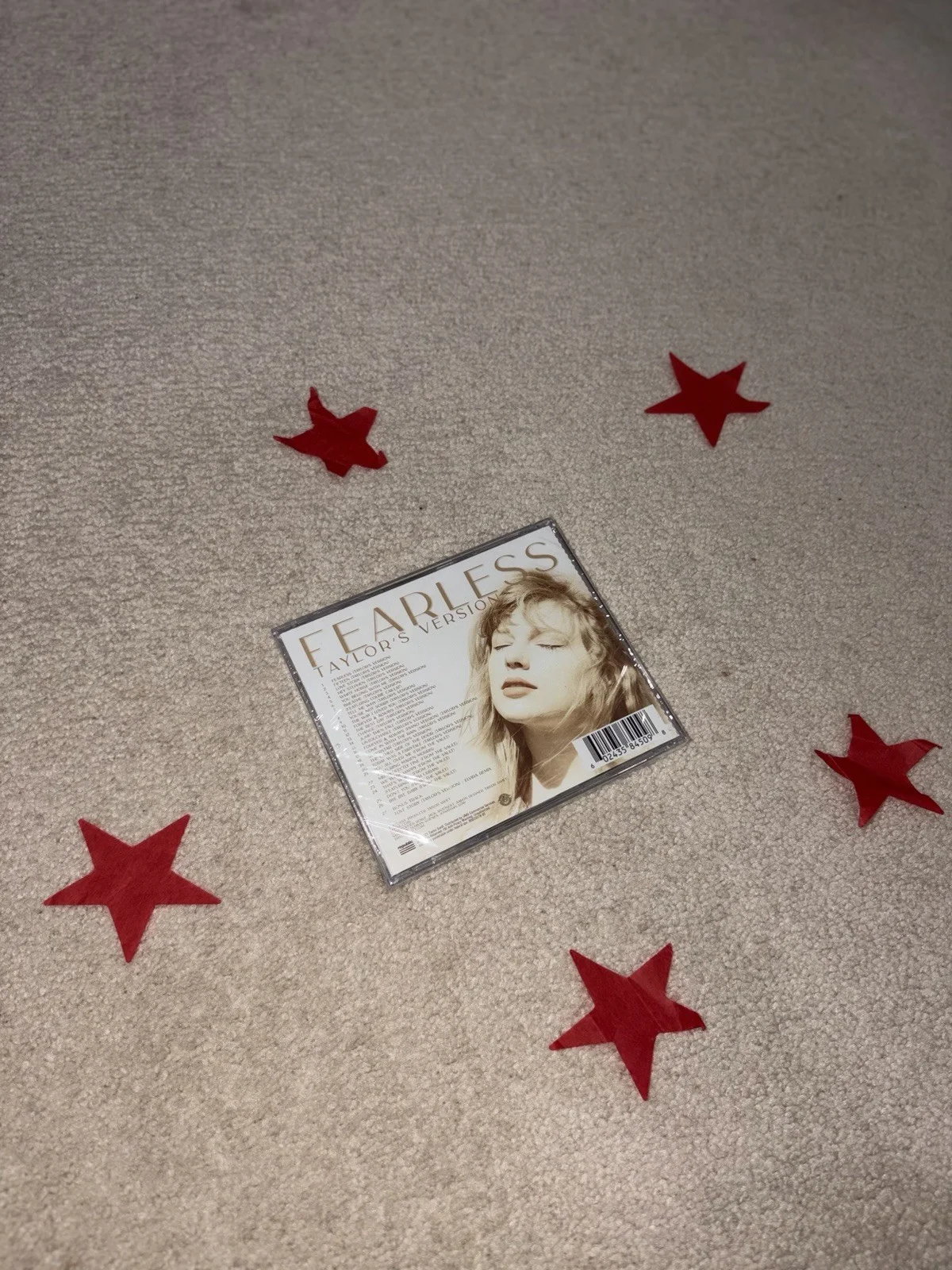 Taylor Swift Fearless (Taylor's Version) Signed CD and Booklet Original, image 2