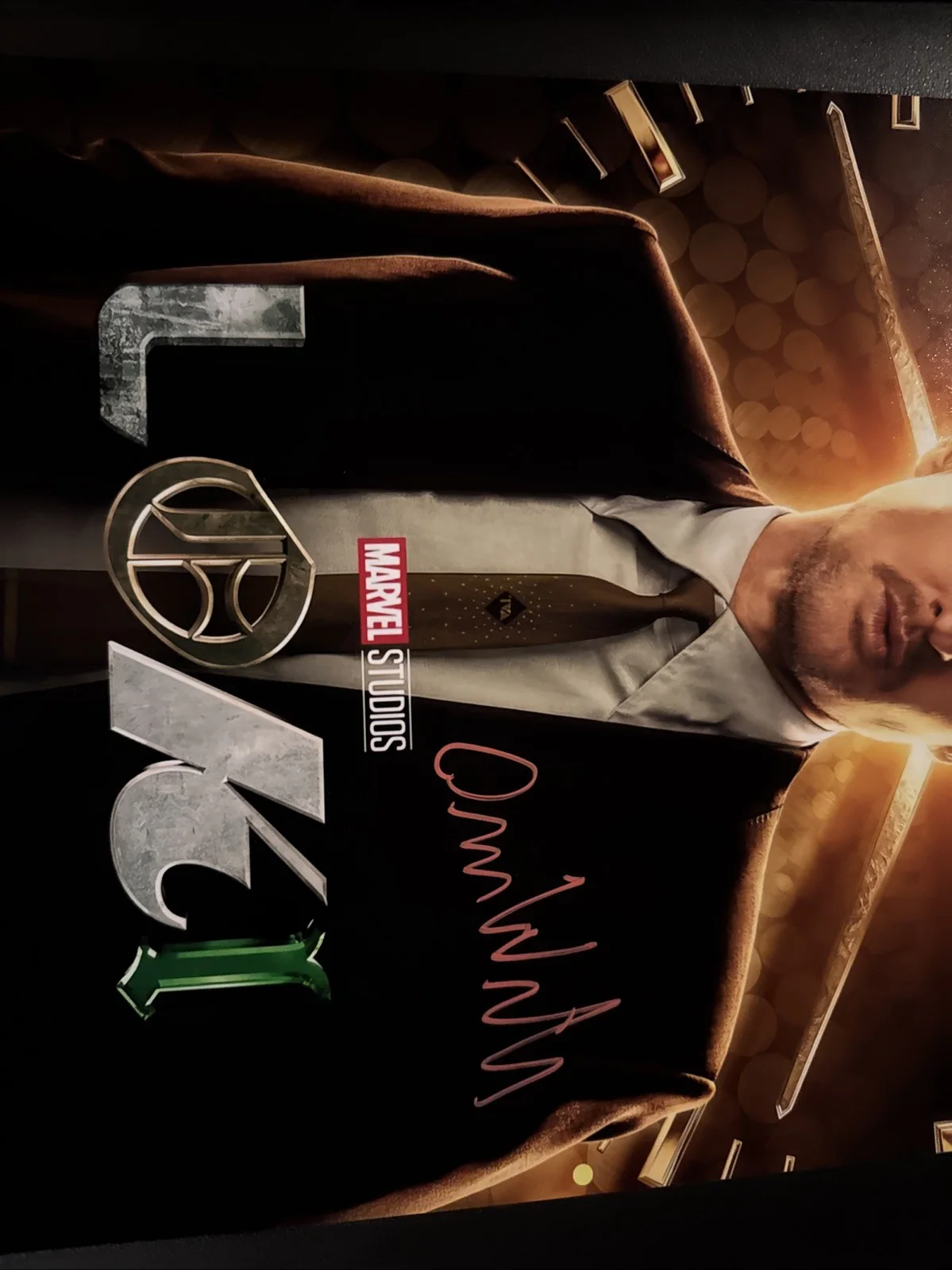 Owen Wilson As Möbius Signed 11x17 Loki Poster - SWAU Authenticated, image 5