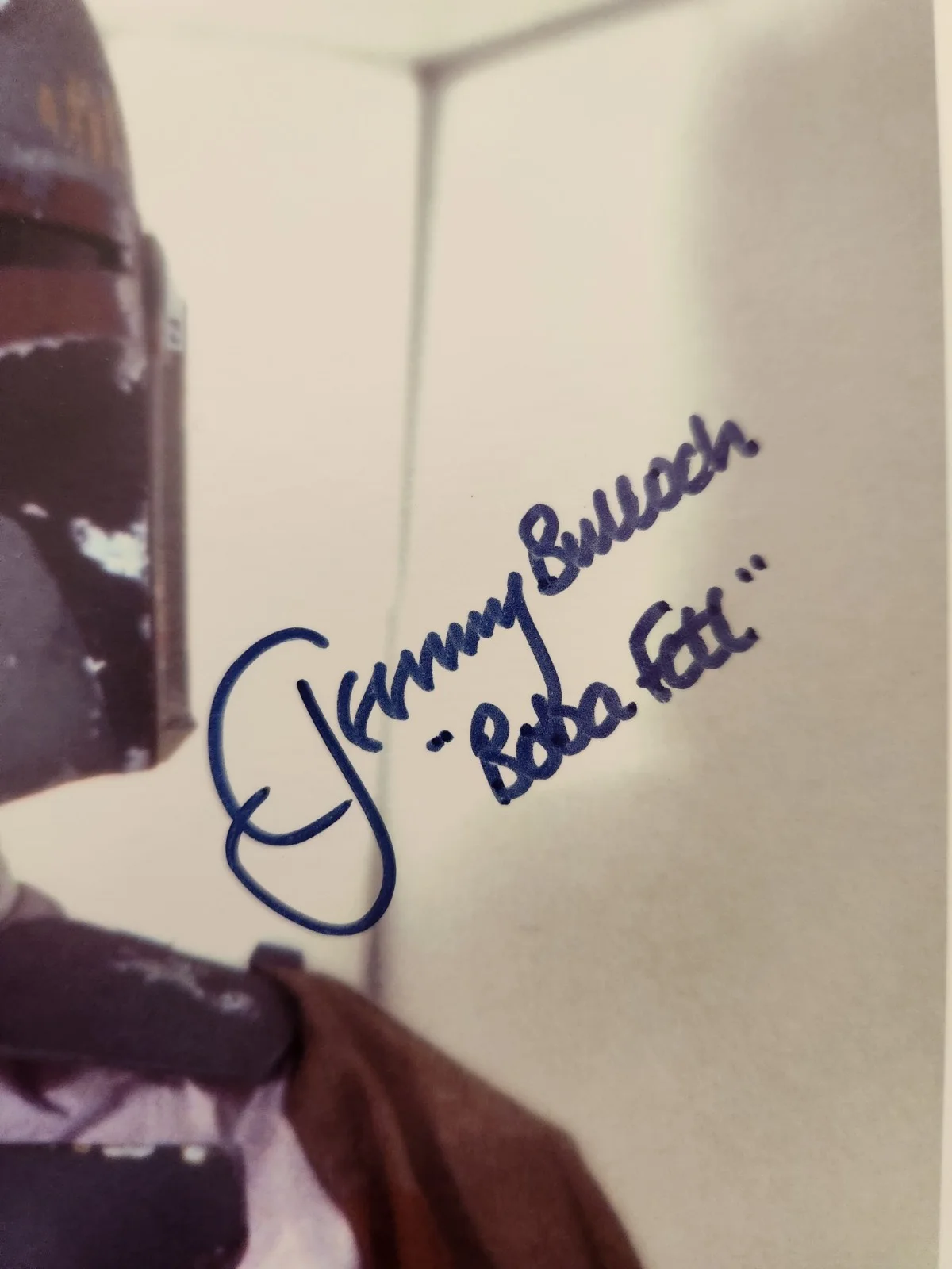 JEREMY BULLOCH Boba Fett Signed Autograph 8x10 Photo PSA/DNA Authentic, изображение 3