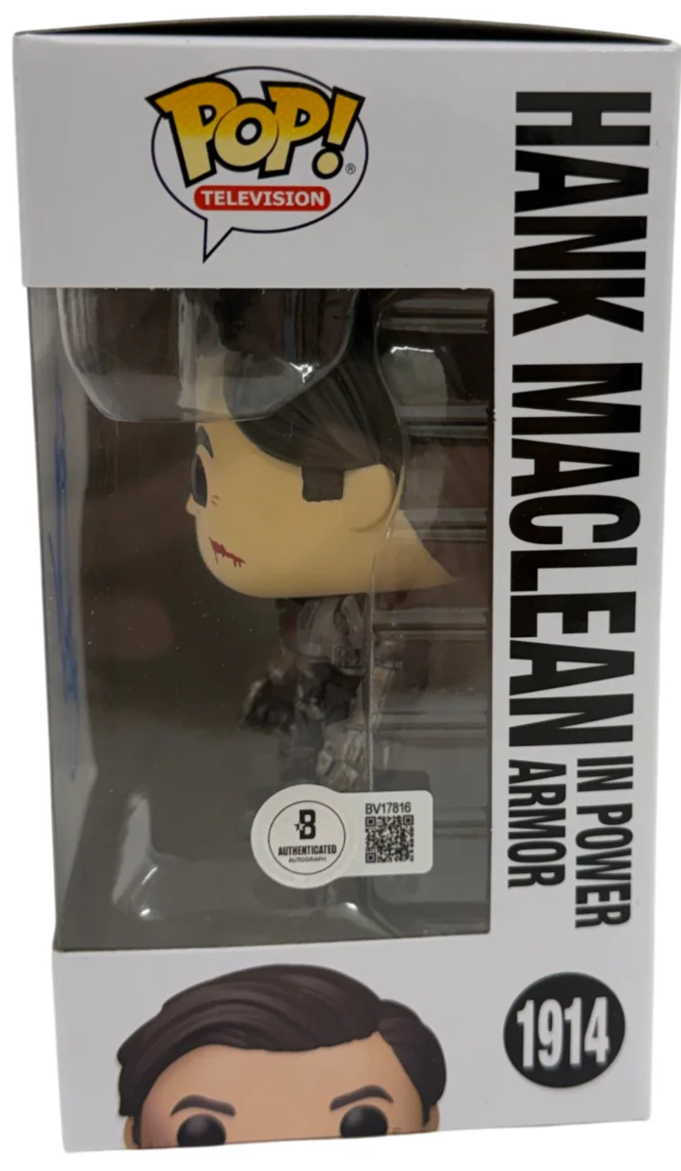 Kyle MacLachlan — Kyle MacLachlan Signed Hank Maclean Funko Fallout Authentic Autograph Beckett, image 2