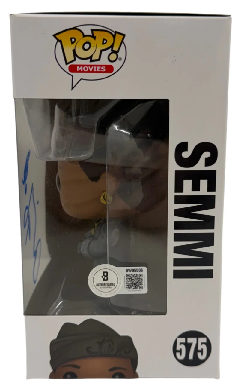 Arsenio Hall — Arsenio Hall Signed Semmi Funko Coming To America Authentic Autograph Beckett, изображение 2