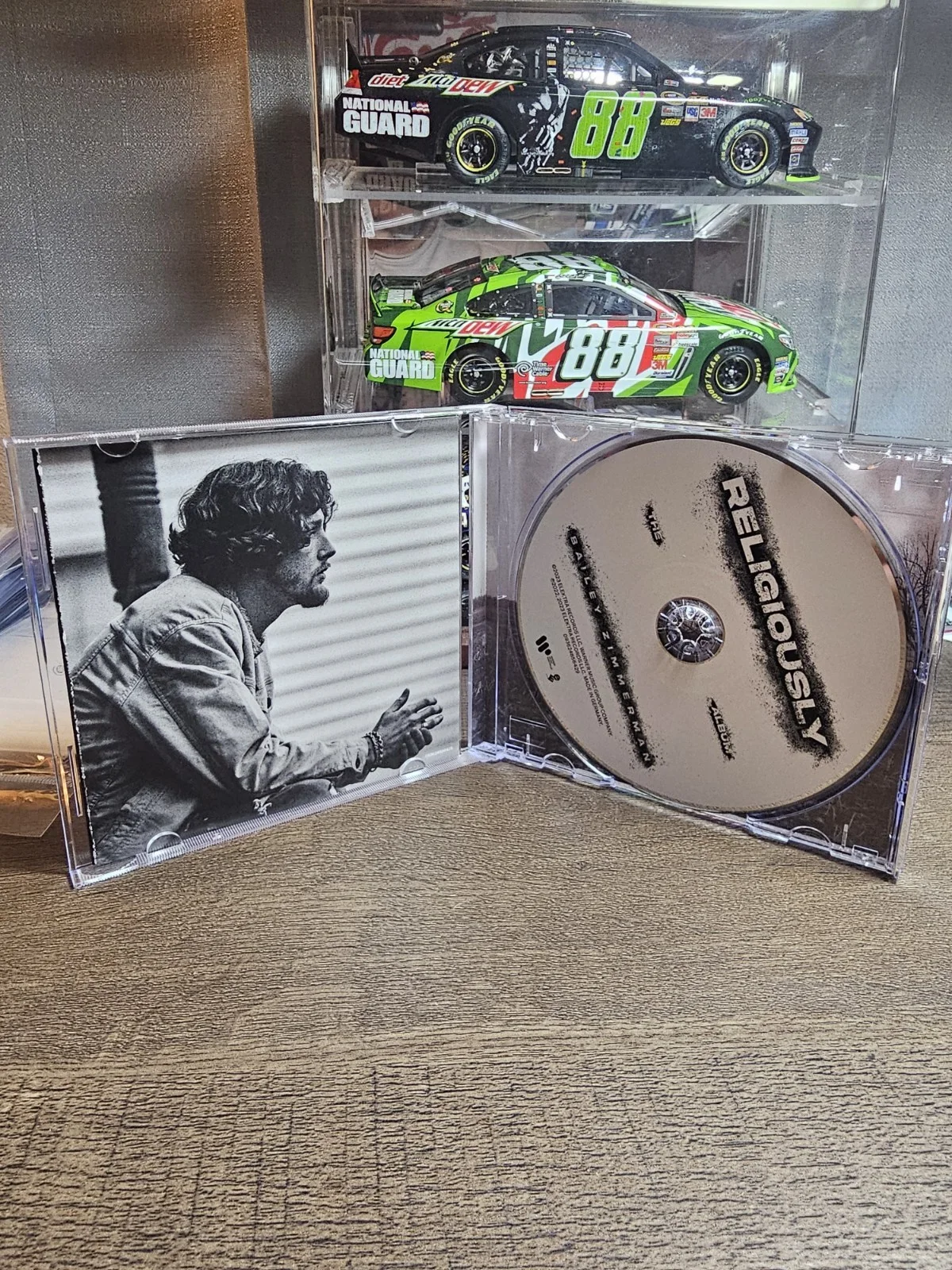 Bailey Zimmerman Autographed Hand Signed Religiously Debut Album CD Art Card, изображение 2
