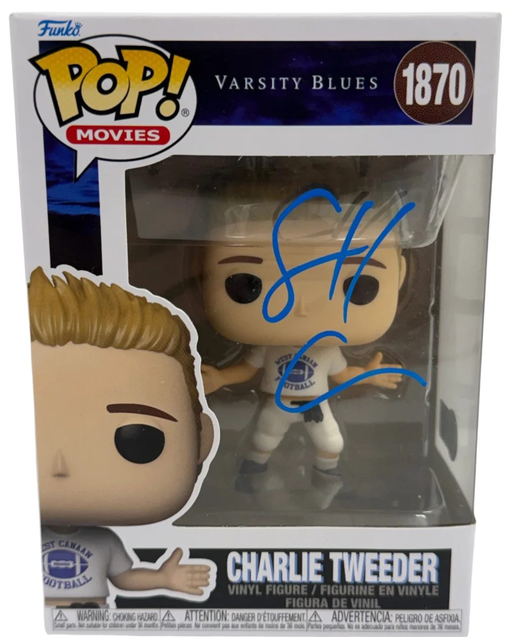 Scott Caan — Scott Caan Signed Tweeder Funko Varsity Blues Authentic Autograph Beckett