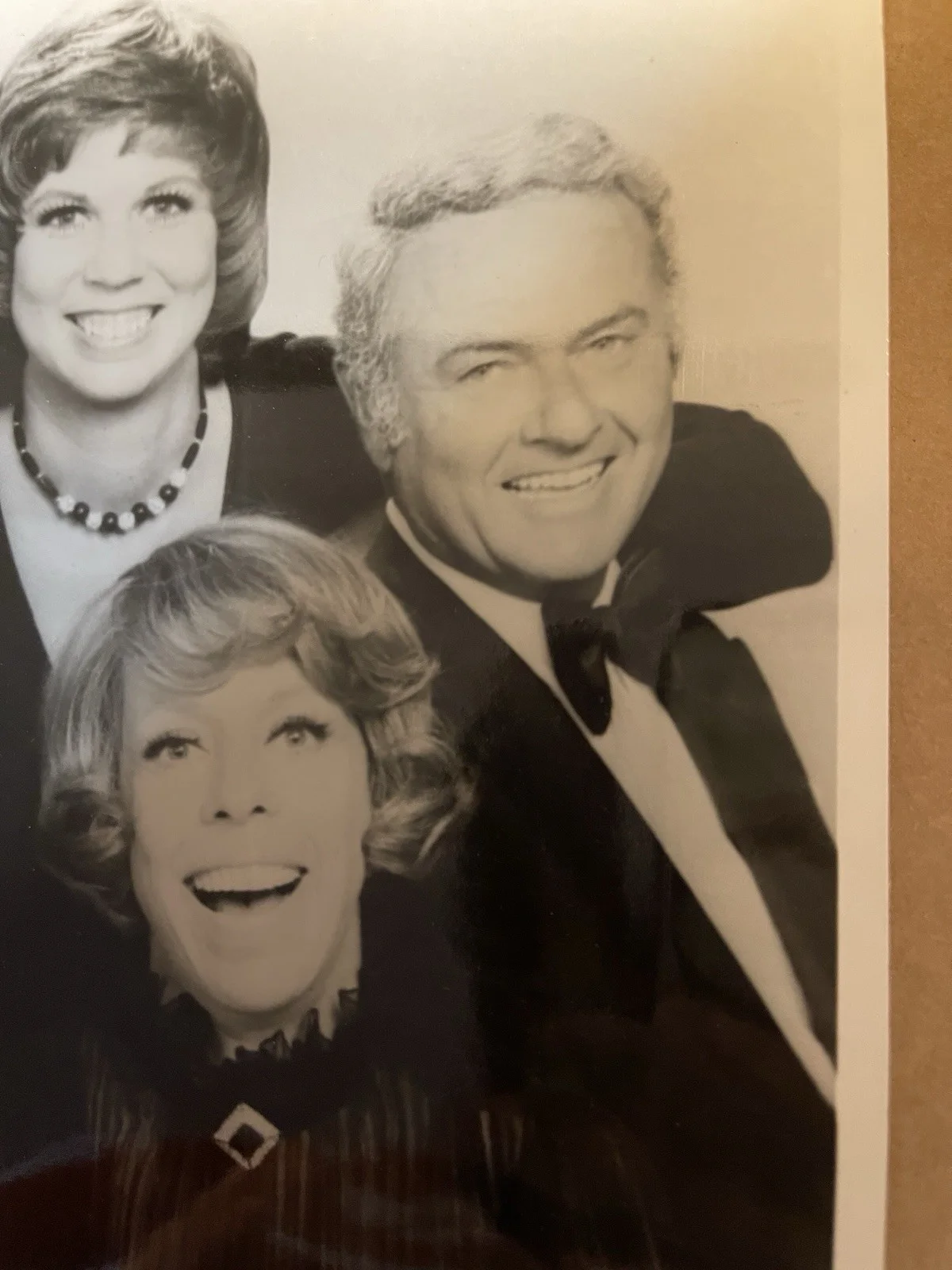 1974 Carol Burnett Show Black & White Photograph Signed 8 x 10, image 4