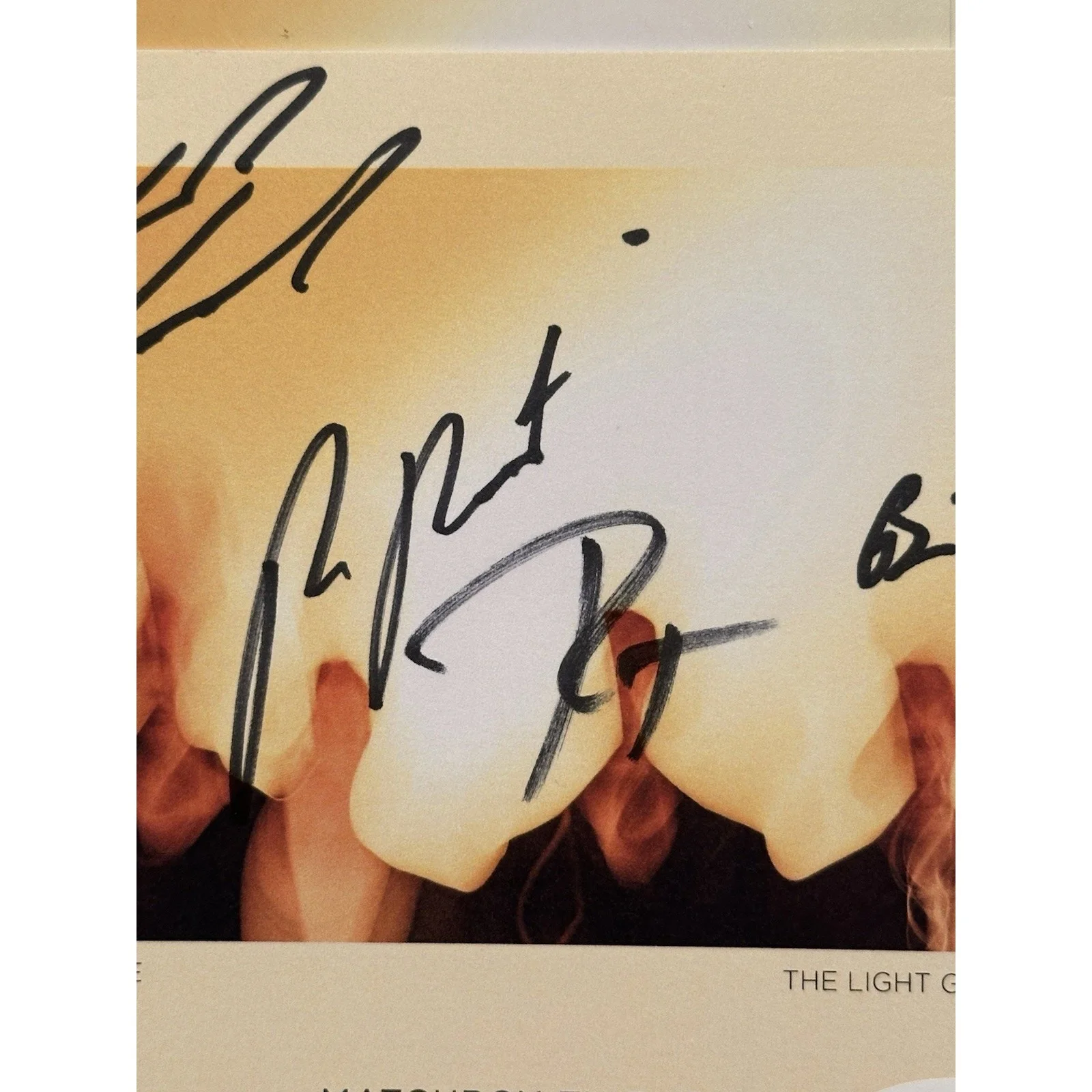MATCHBOX 20 (Twenty) Where The Light Goes Signed CD Autographed ACOA Certified 3, image 5