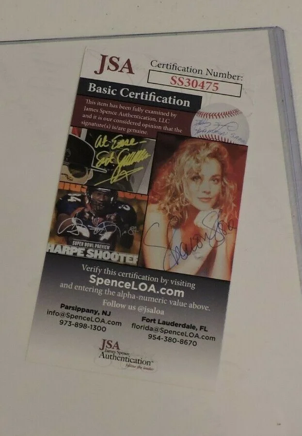 ACE VON JOHNSON AUTOGRAPHED 8X10 JSA COA- FASTER PUSSYCAT/L.A. GUNS, image 4