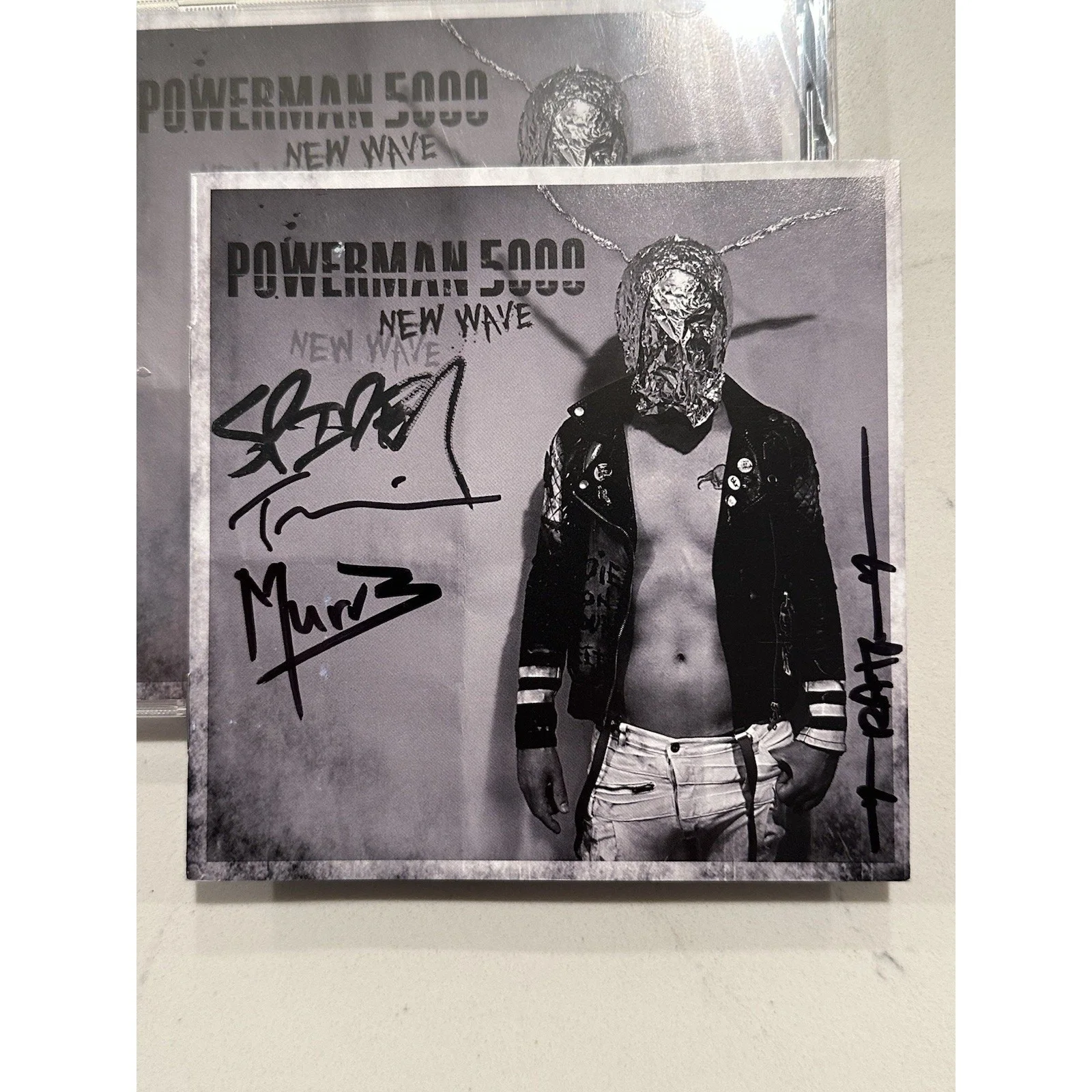 Powerman 5000 SIGNED New Wave CD With Autographed Booklet! Exclusive! #4, image 2