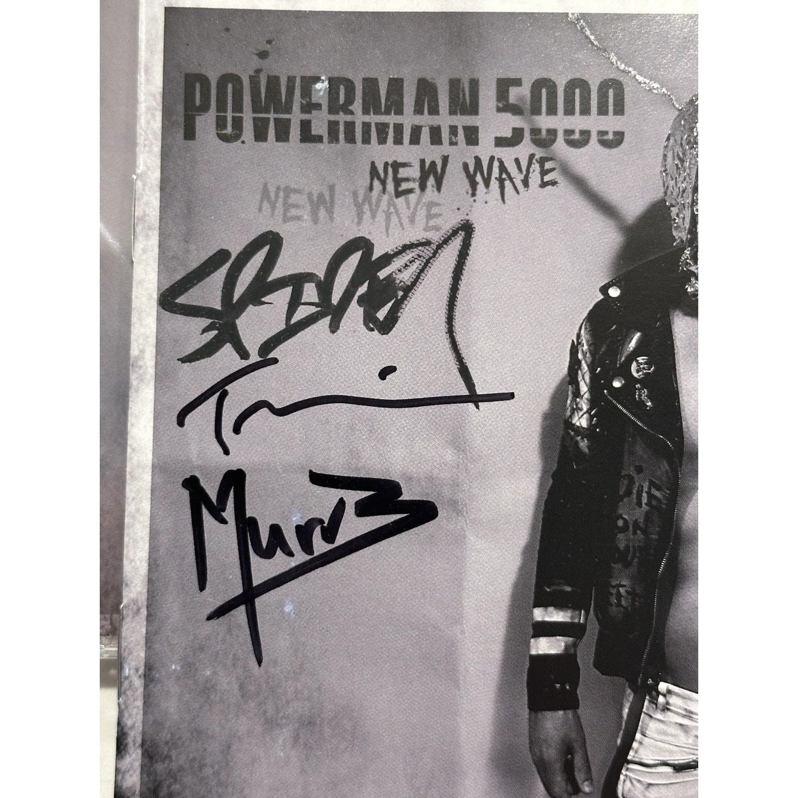Powerman 5000 SIGNED New Wave CD With Autographed Booklet! Exclusive! #4, image 3