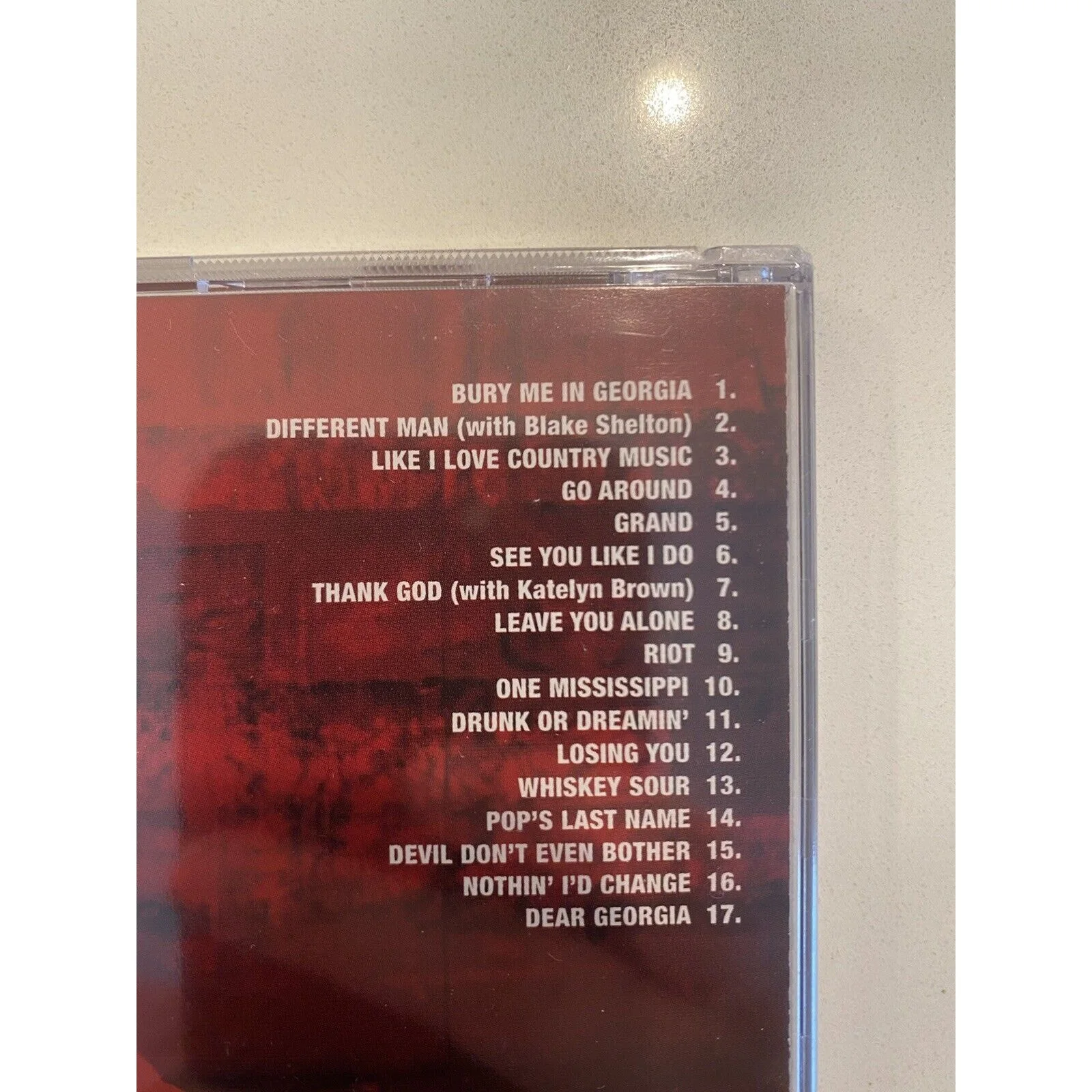 KANE BROWN SIGNED DIFFERENT MAN CD AUTOGRAPHED, image 5