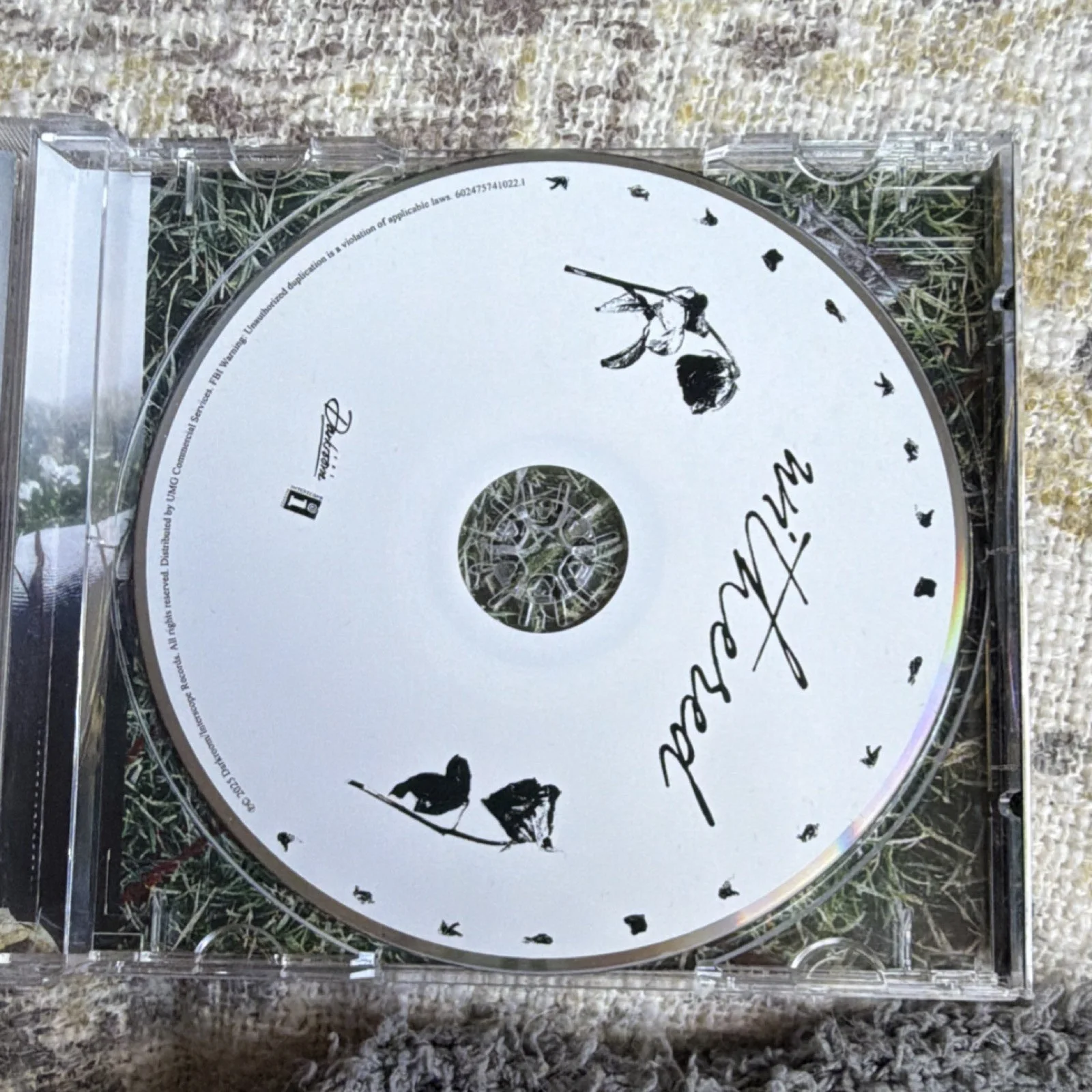 Withered CD & Booklet Original Signed Autographed Music Album, image 4