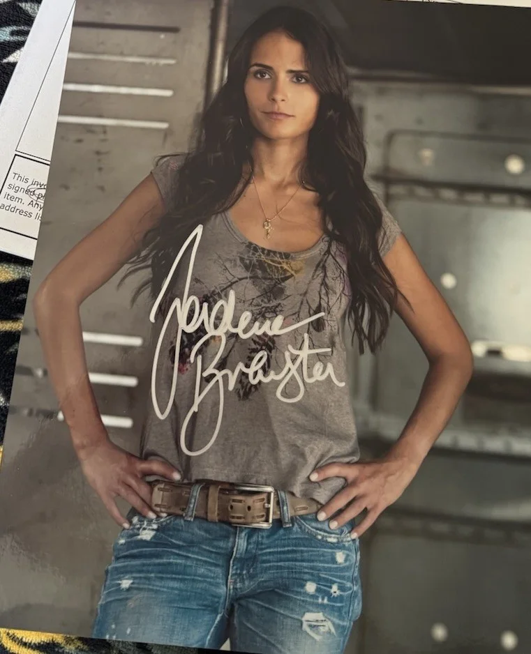 Jordana Brewster — Jordana Brewster Signed 'The Fast Furious' 8x10 Movie Photo UACC COA