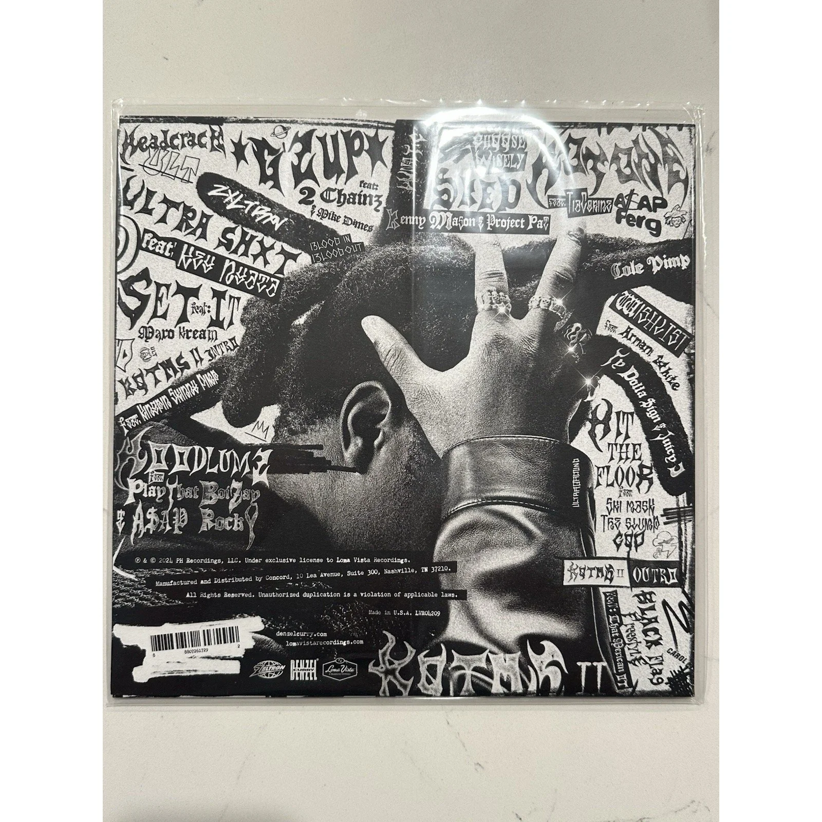 Denzel Curry - SIGNED King of the Mischievous South Vol. 2 PURPLE NEON VINYL #1, изображение 5