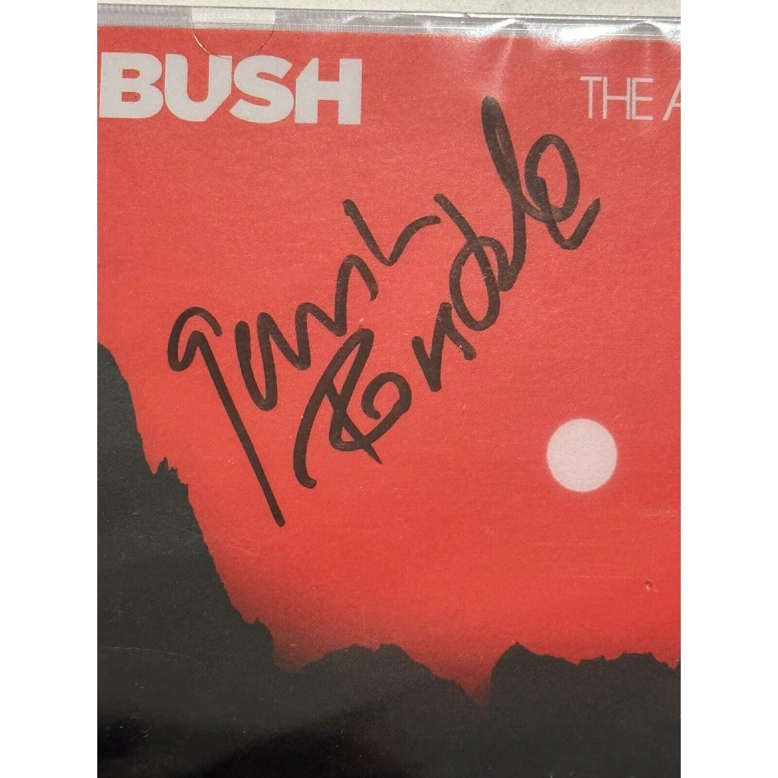 Gavin Rossdale signed BUSH The Art of Survival CD AUTOGRAPHED Auto Black Marker, image 3