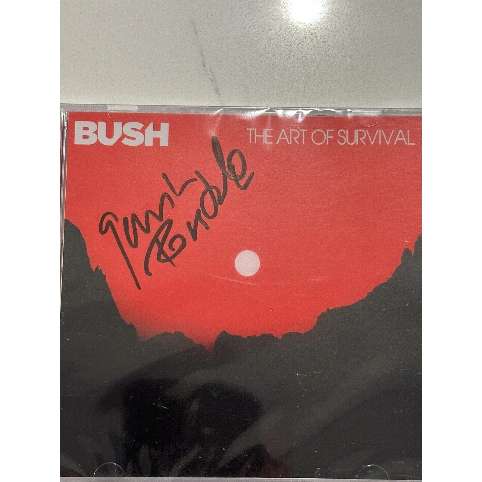 Gavin Rossdale signed BUSH The Art of Survival CD AUTOGRAPHED Auto Black Marker, image 4