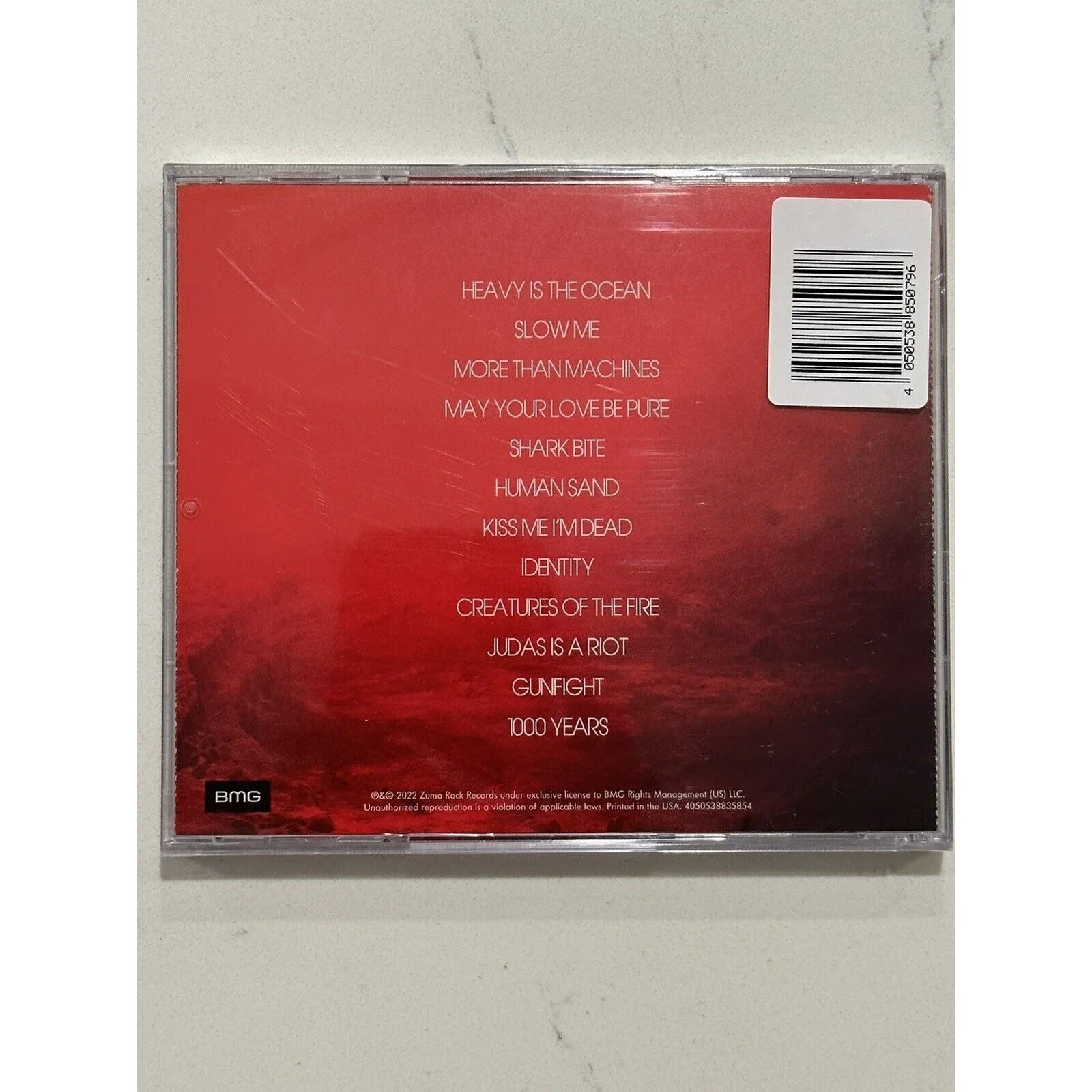Gavin Rossdale signed BUSH The Art of Survival CD AUTOGRAPHED Auto Black Marker, image 5