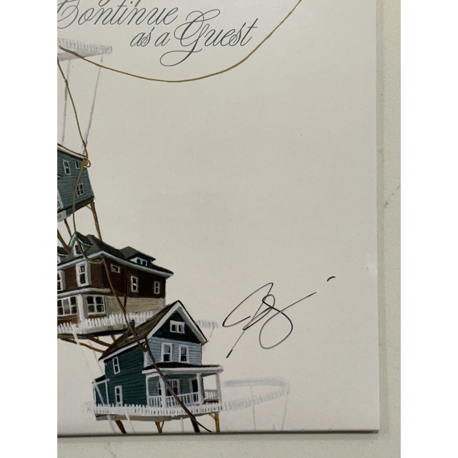 The New Pornographers band SIGNED lp album continue as a guest AUTOGRAPHED #3, изображение 4