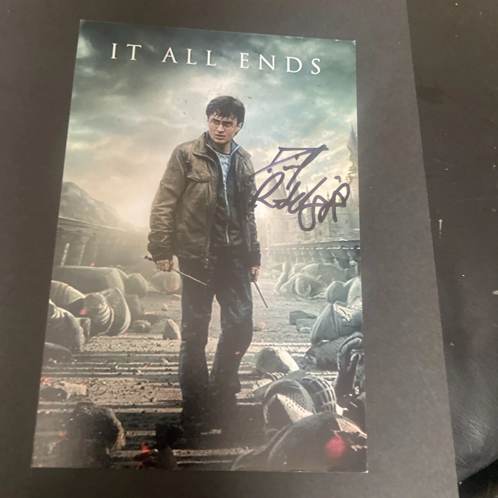 Daniel Radcliffe Signed 8x10 Photo Harry Potter, image 2