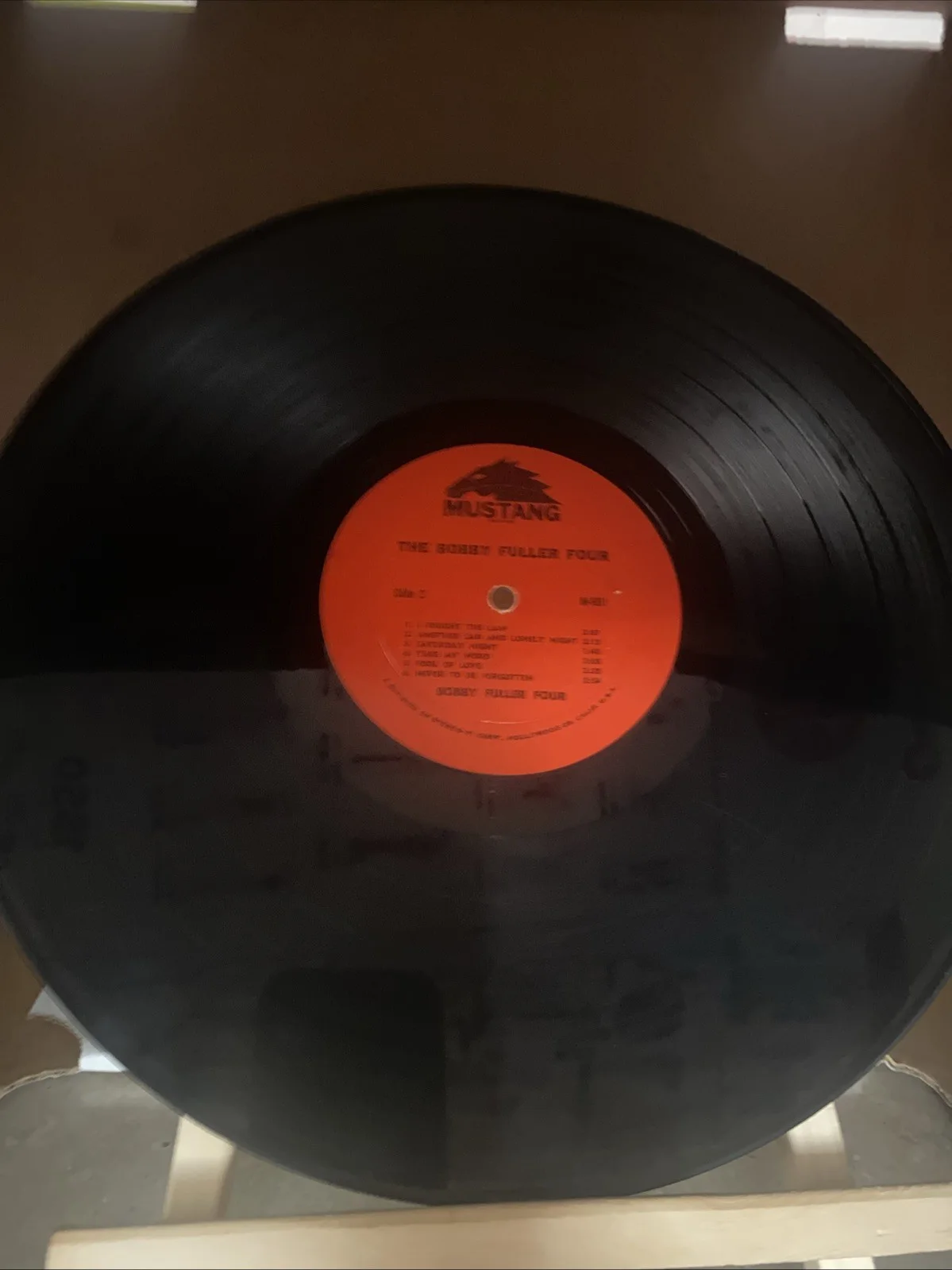 Bobby Fuller Four 'I Fought the Law' Mustang LP 901 Mono Recording & Bio-paper, изображение 5