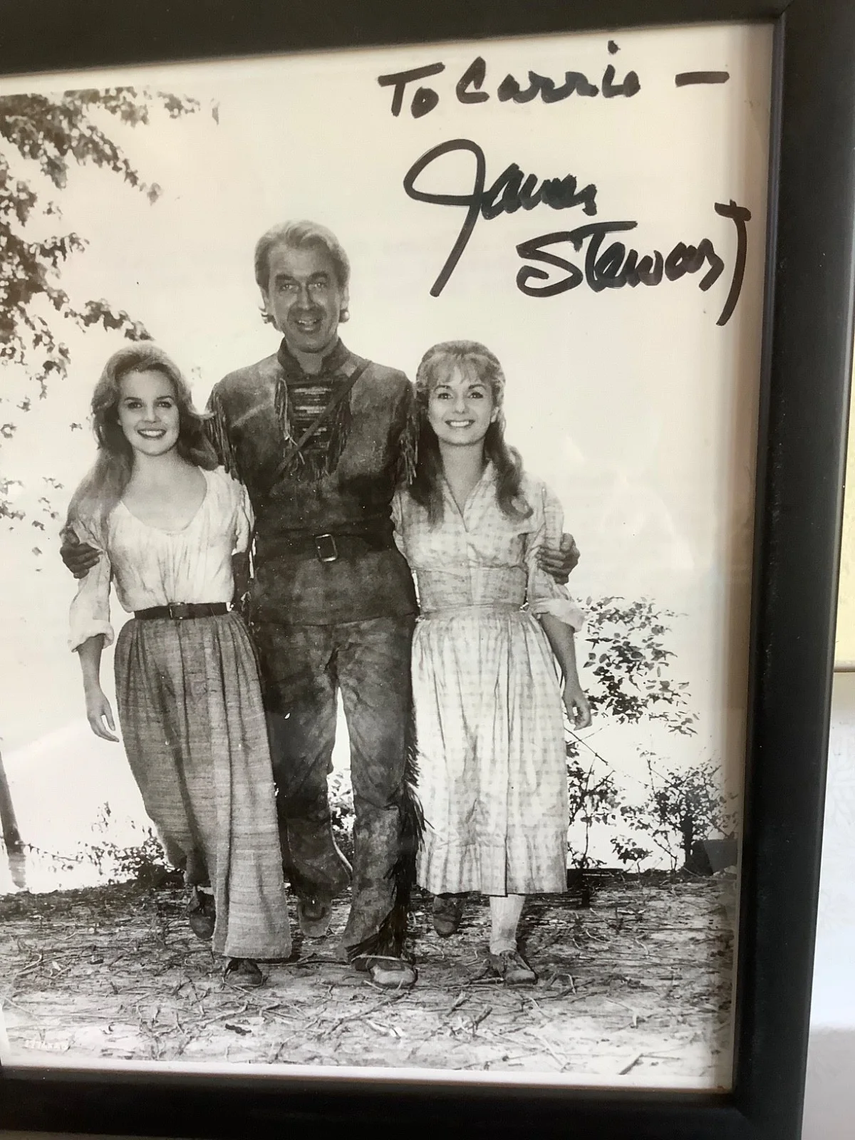 James Stewart — Carrie Fisher OWNED photo signed by Jimmy Stewart. From Carrie’s estate auction, изображение 2