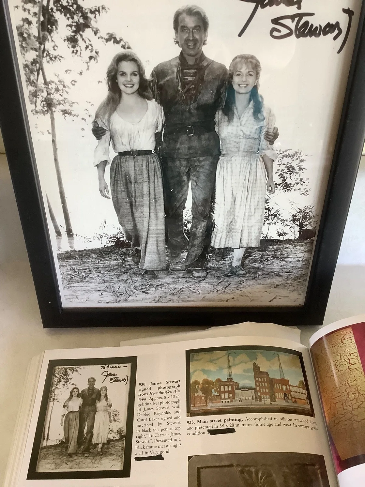 James Stewart — Carrie Fisher OWNED photo signed by Jimmy Stewart. From Carrie’s estate auction, изображение 4