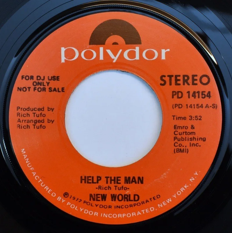 New World - Help The Man (Mono) / ST (Stereo) [7-inch], image 2