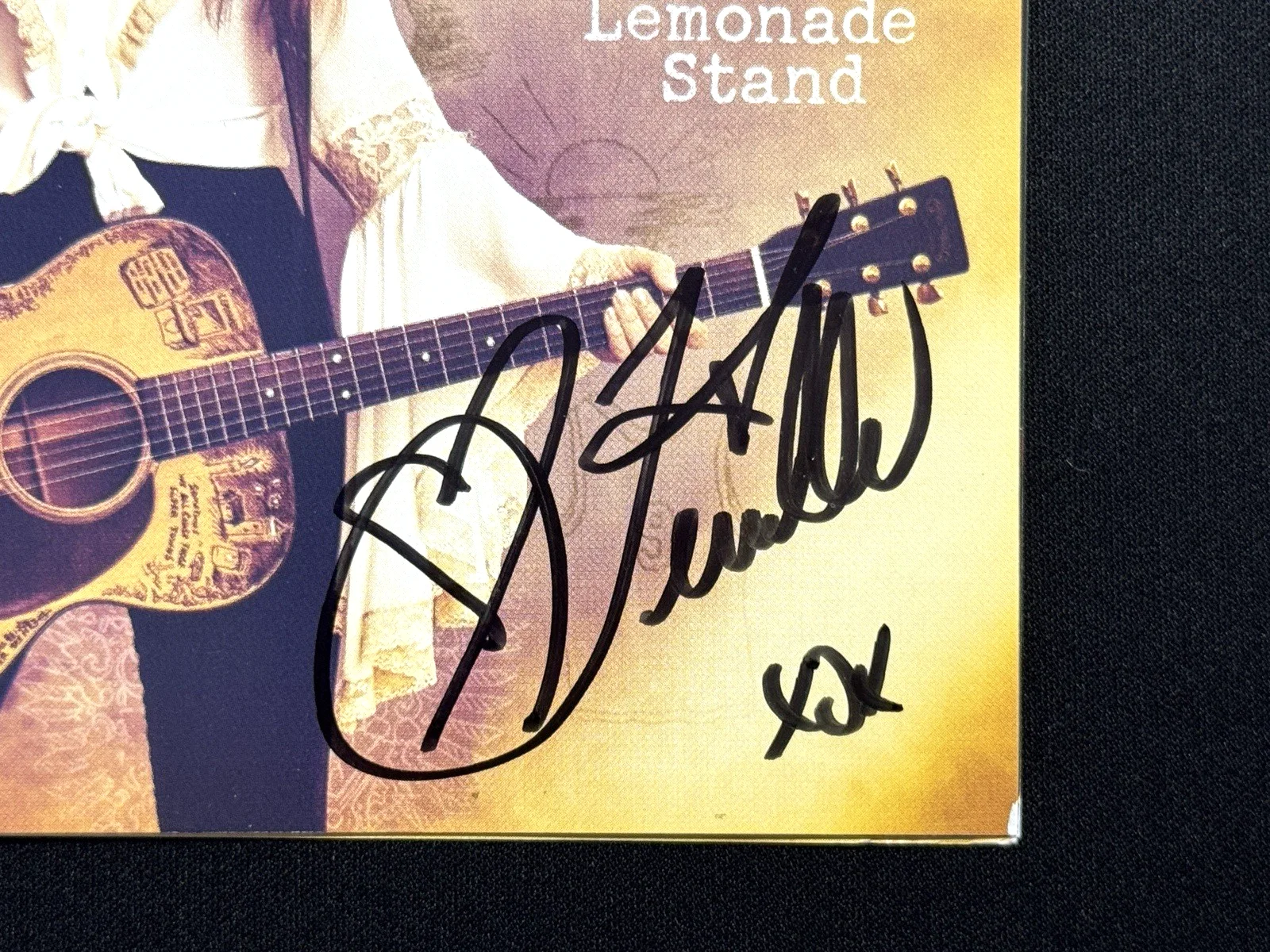 TENILLE TOWNES Signed CD Booklet Cover The Lemonade Stand Autographed Autograph, изображение 3